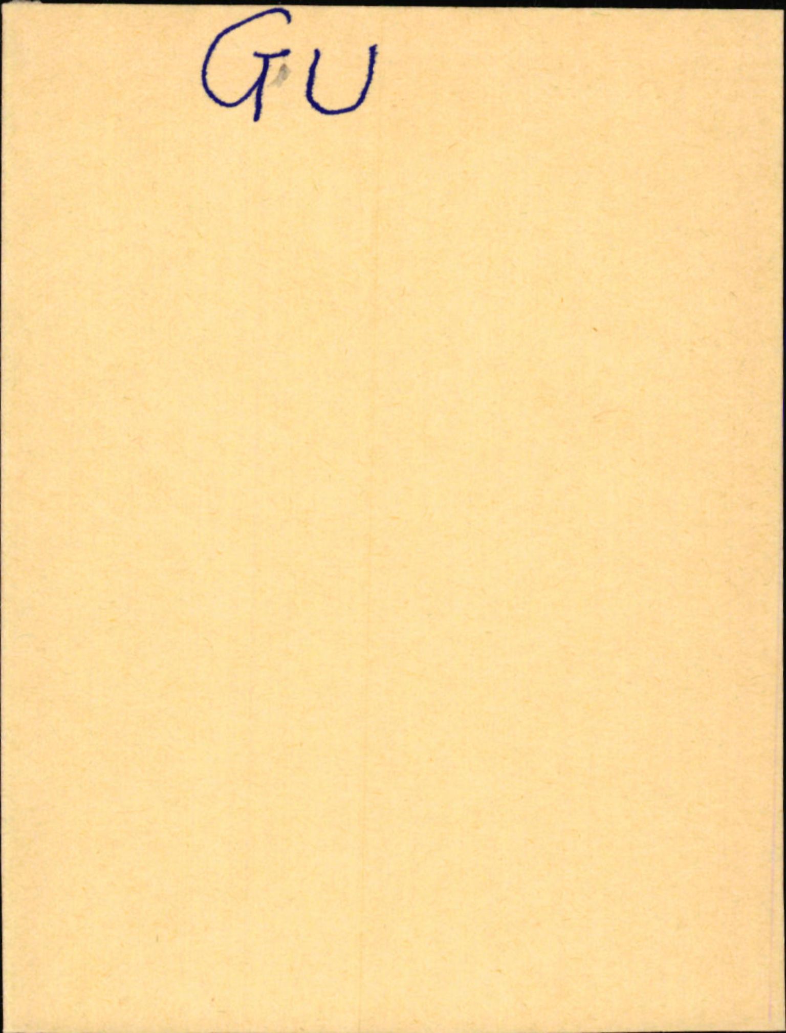Statens vegvesen, Hordaland vegkontor, SAB/A-5201/2/Hb/L0011: O-eierkort G-H, 1920-1971, p. 1