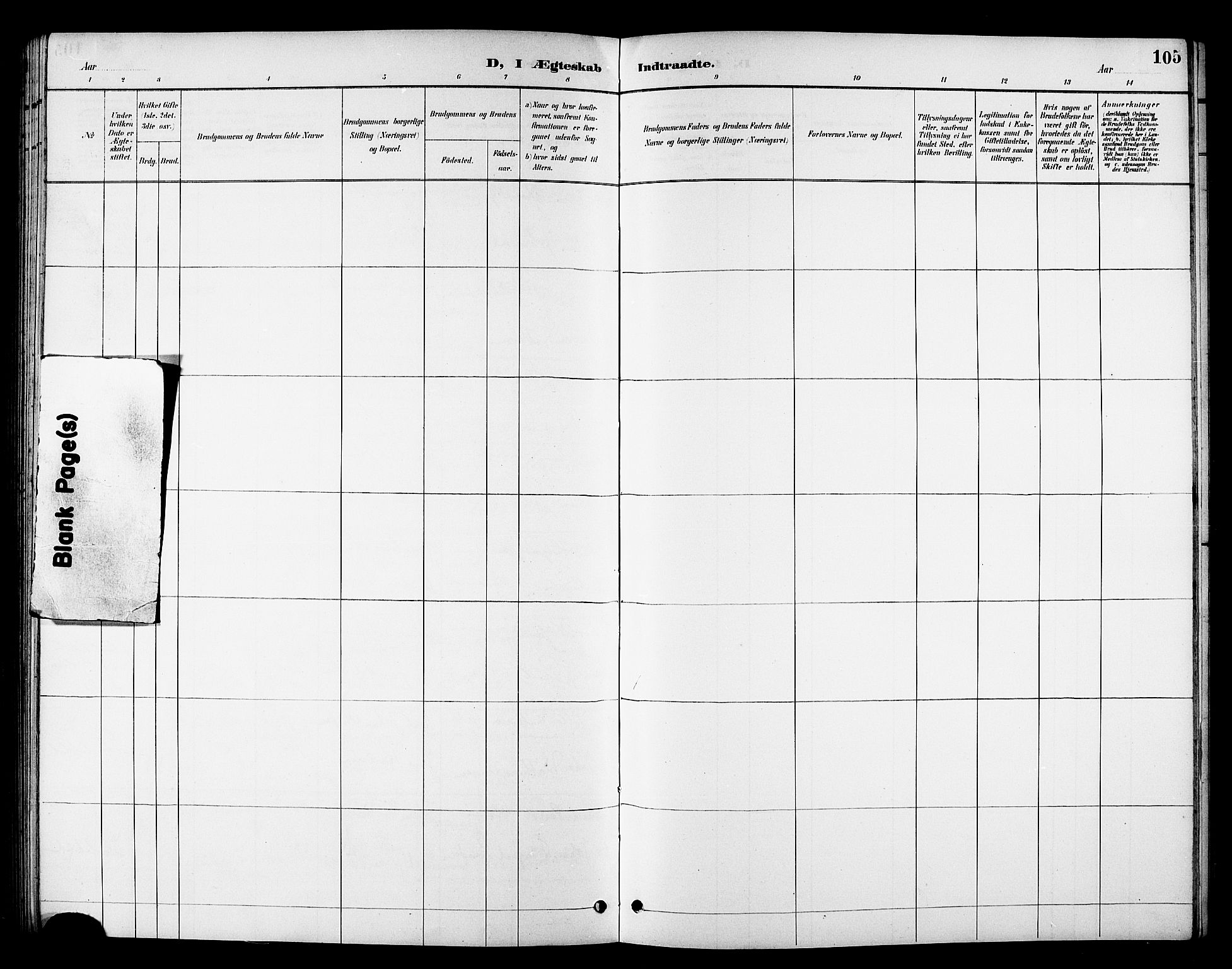 Tana sokneprestkontor, AV/SATØ-S-1334/H/Hb/L0006klokker: Parish register (copy) no. 6, 1892-1909, p. 105