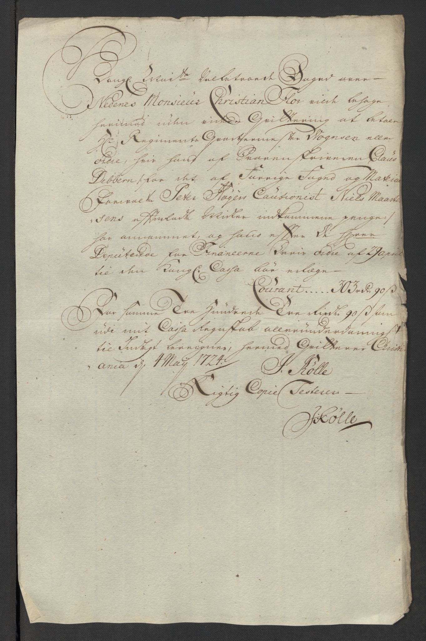 Rentekammeret inntil 1814, Reviderte regnskaper, Fogderegnskap, AV/RA-EA-4092/R39/L2326: Fogderegnskap Nedenes, 1717, p. 26