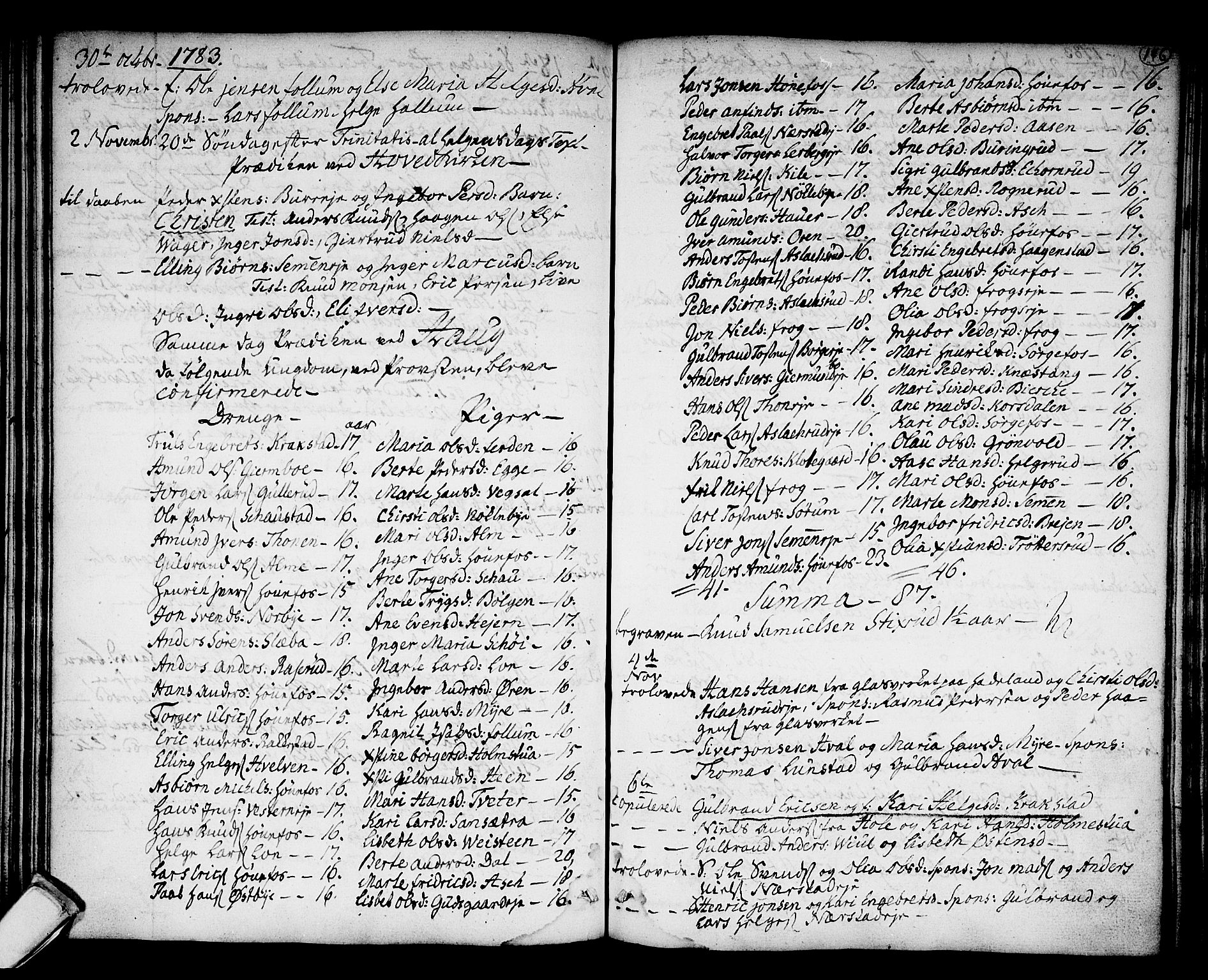 Norderhov kirkebøker, AV/SAKO-A-237/F/Fa/L0005: Parish register (official) no. 5, 1775-1789, p. 146