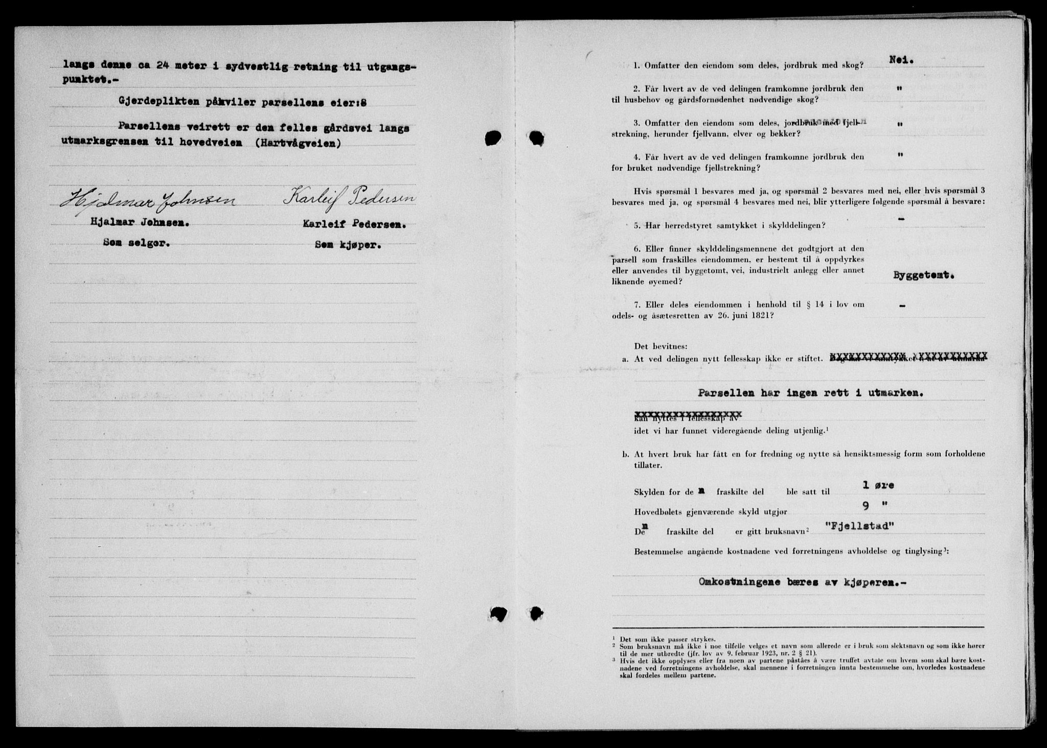 Lofoten sorenskriveri, SAT/A-0017/1/2/2C/L0018a: Mortgage book no. 18a, 1948-1948, Diary no: : 1007/1948