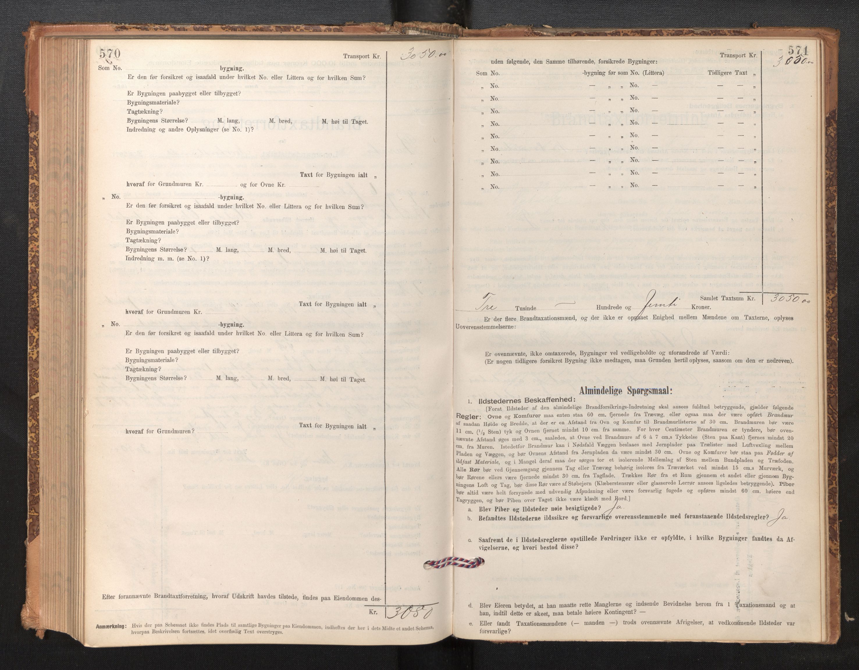 Lensmannen i Bruvik, SAB/A-31301/0012/L0006: Branntakstprotokoll, skjematakst, 1894-1906, p. 570-571