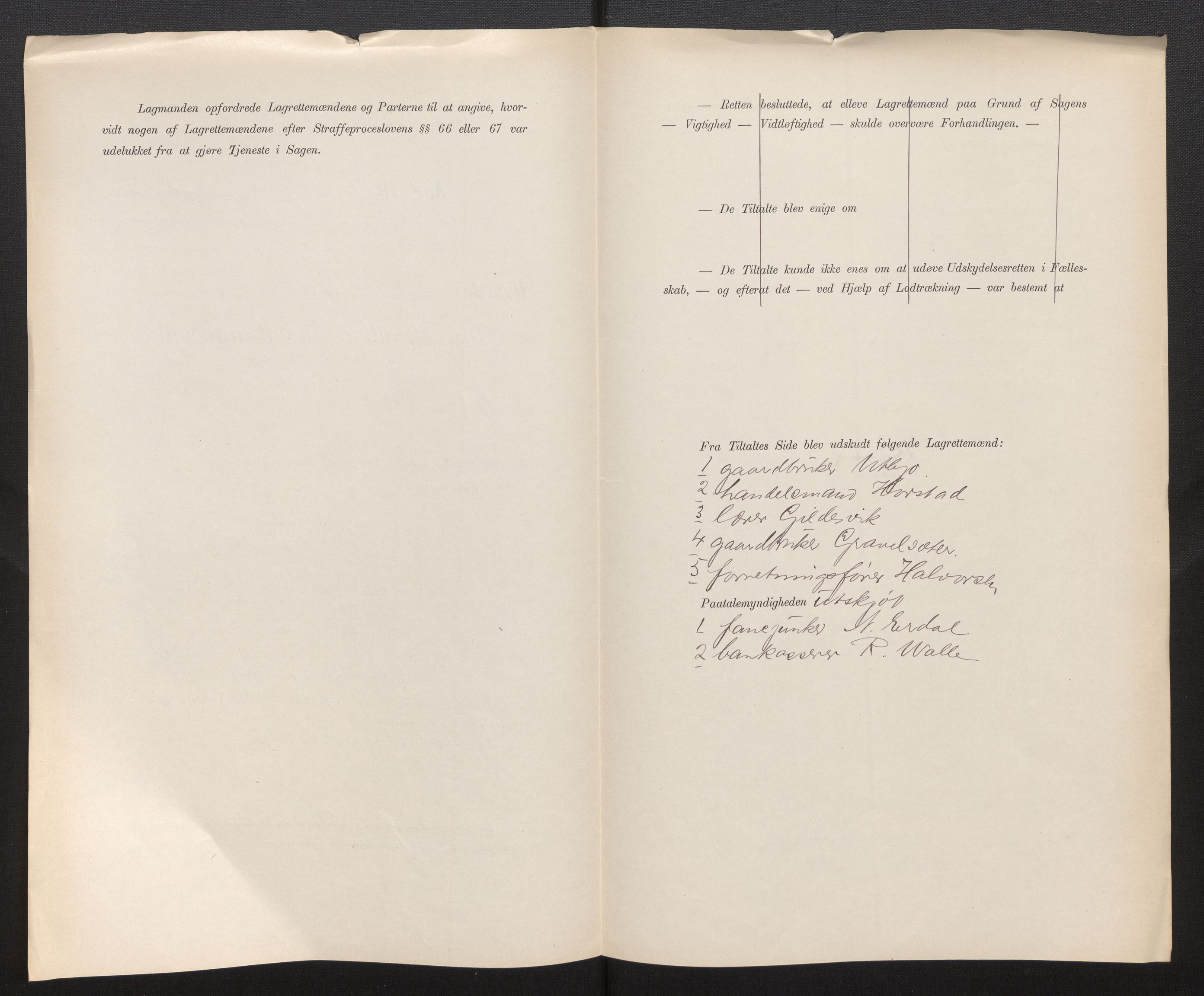 Gulating lagmannsrett, AV/SAB-A-60201/I/Ia/L0064: Straffesaker Hordaland, Sogn og Fjordane Lagsokn, 1915-1919