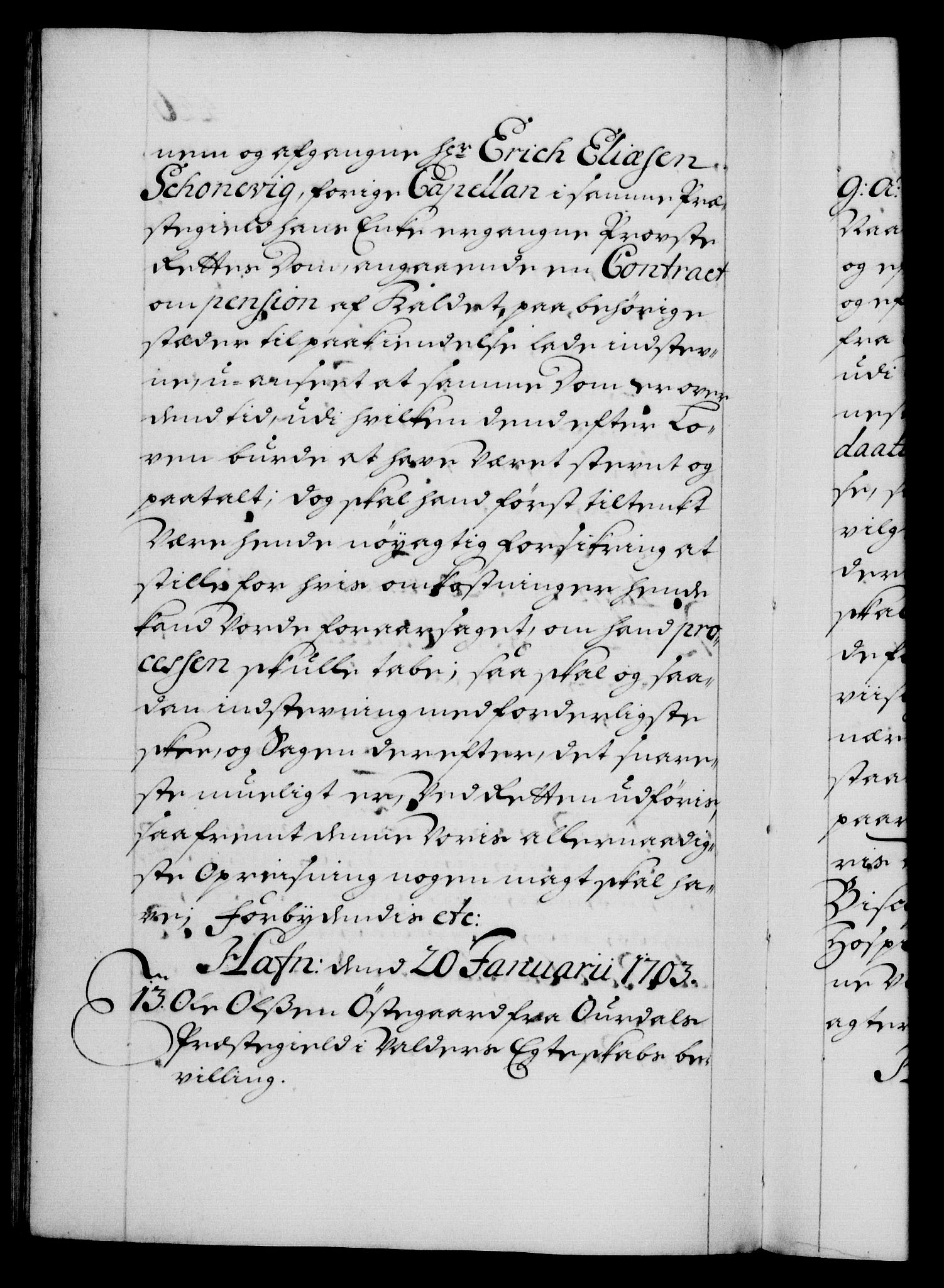 Danske Kanselli 1572-1799, AV/RA-EA-3023/F/Fc/Fca/Fcaa/L0018: Norske registre, 1699-1703, p. 446b