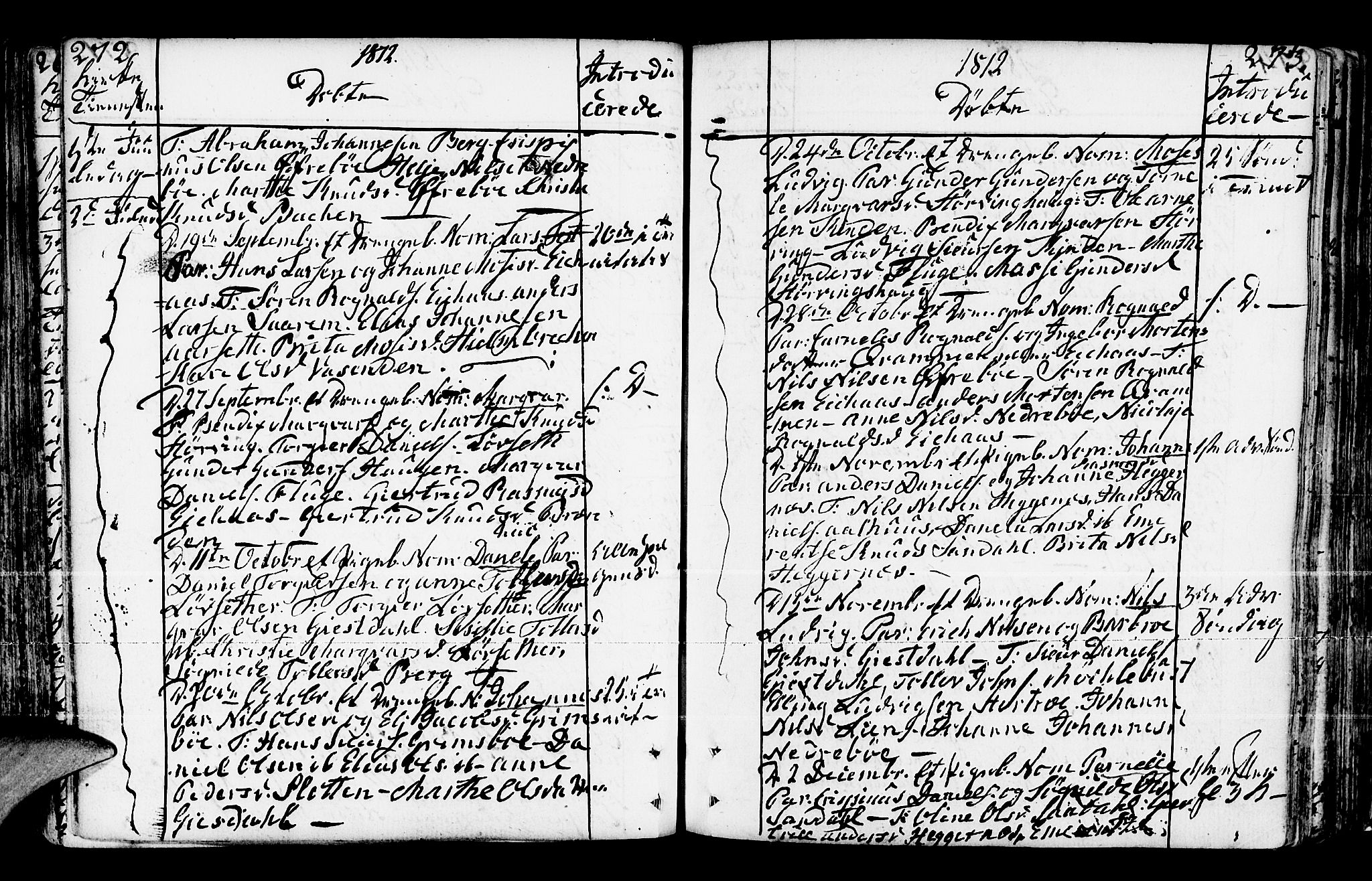 Jølster sokneprestembete, AV/SAB-A-80701/H/Haa/Haaa/L0005: Parish register (official) no. A 5, 1790-1821, p. 272-273