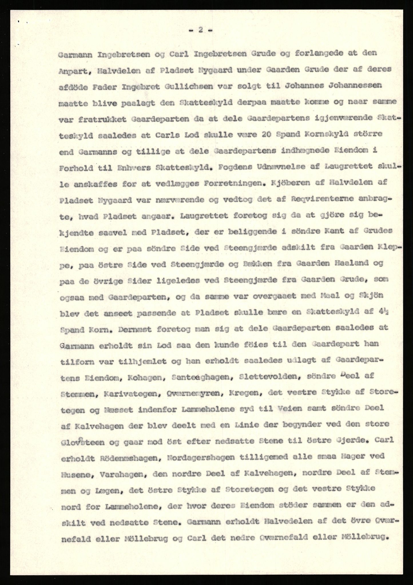 Statsarkivet i Stavanger, AV/SAST-A-101971/03/Y/Yj/L0027: Avskrifter sortert etter gårdsnavn: Gravdal - Grøtteland, 1750-1930, p. 199