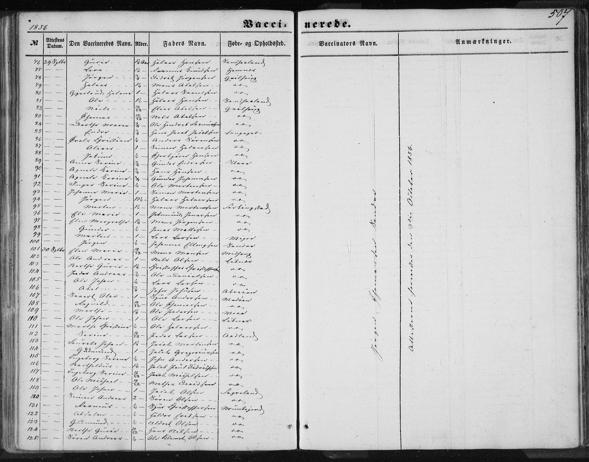 Skudenes sokneprestkontor, SAST/A -101849/H/Ha/Haa/L0005: Parish register (official) no. A 3.2, 1847-1863, p. 507