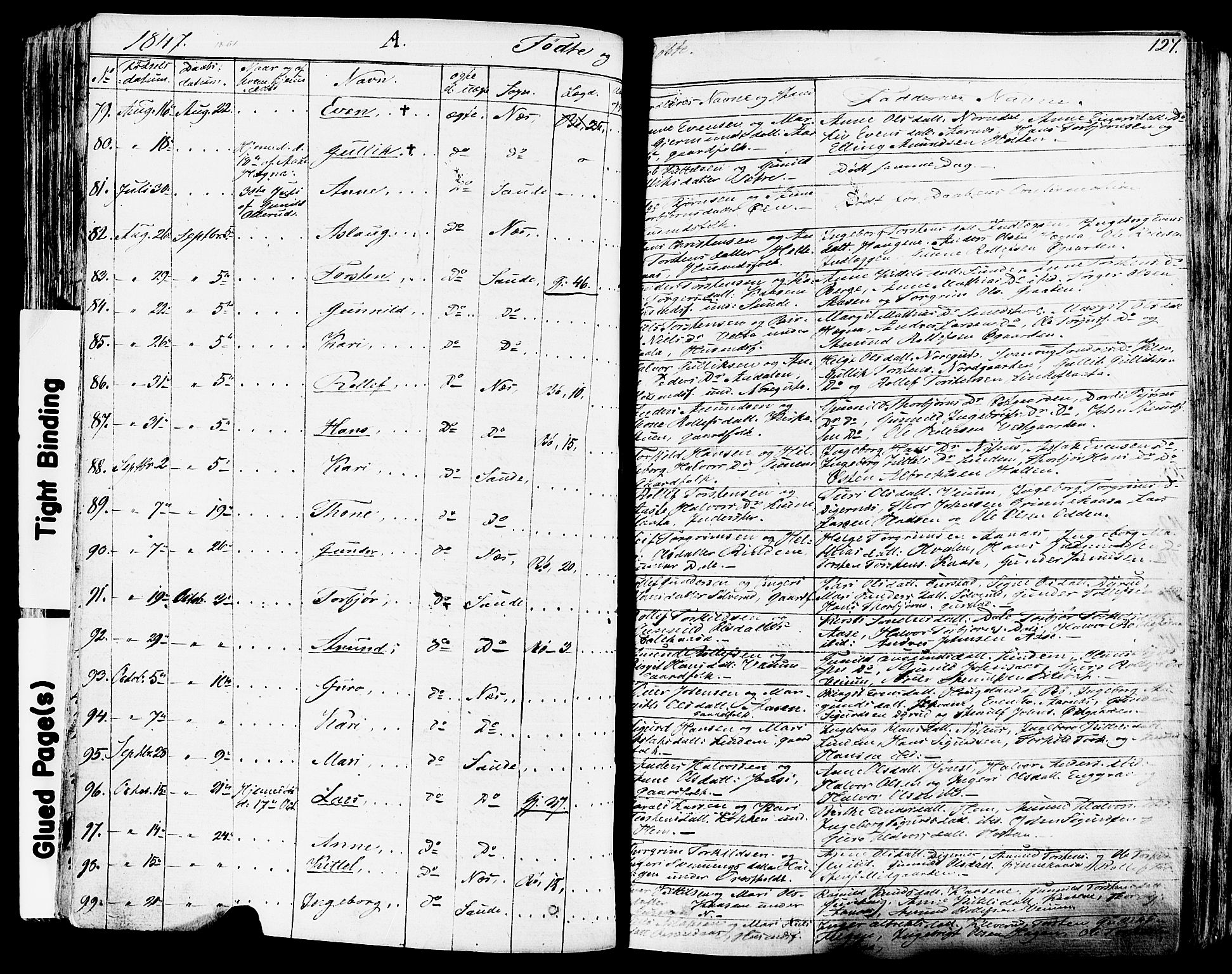 Sauherad kirkebøker, AV/SAKO-A-298/F/Fa/L0006: Parish register (official) no. I 6, 1827-1850, p. 127