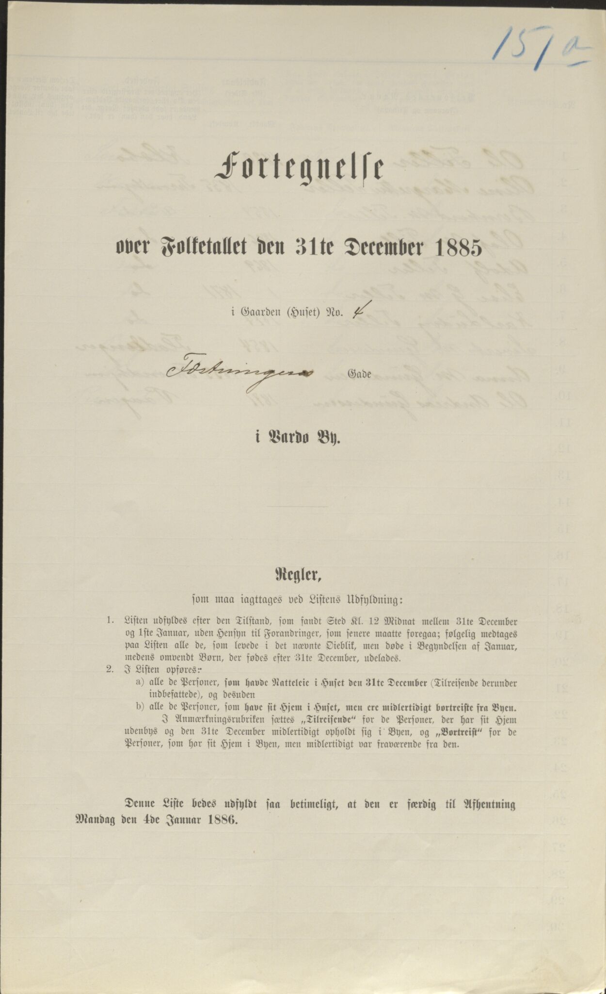 SATØ, 1885 census for 2002 Vardø, 1885, p. 151aa