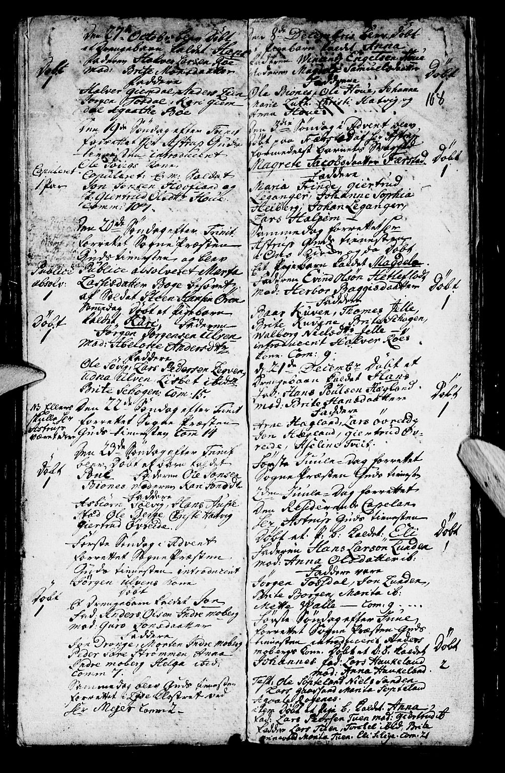 Os sokneprestembete, SAB/A-99929: Parish register (official) no. A 2, 1723-1758, p. 108