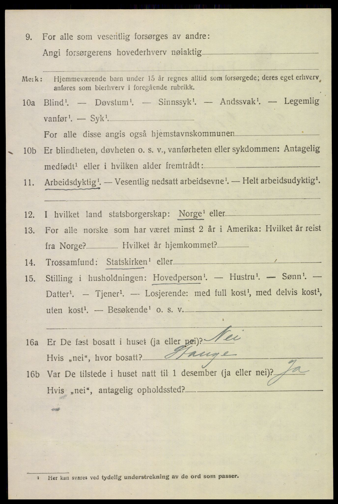 SAH, 1920 census for Stor-Elvdal, 1920, p. 2123