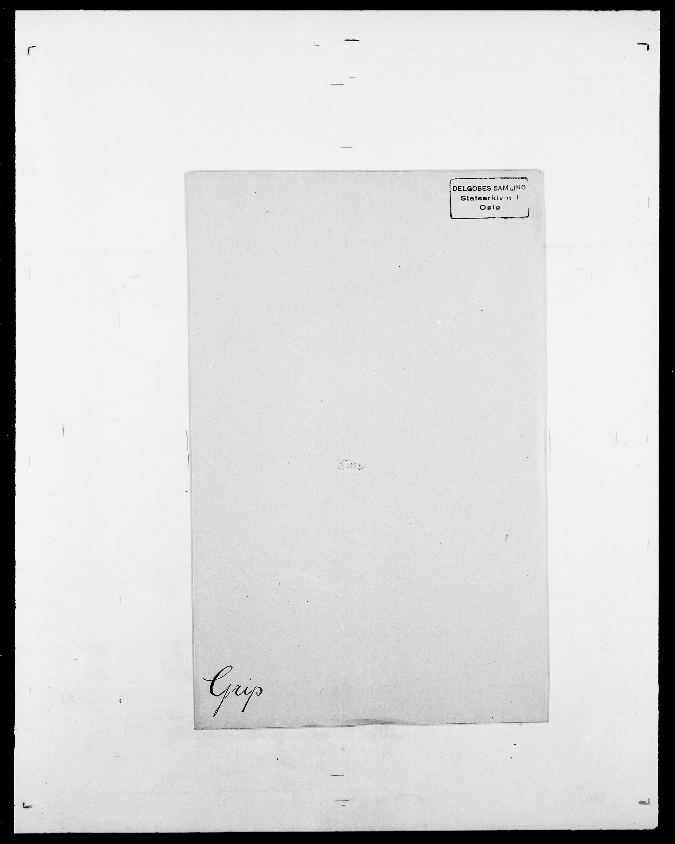 Delgobe, Charles Antoine - samling, SAO/PAO-0038/D/Da/L0014: Giebdhausen - Grip, p. 699