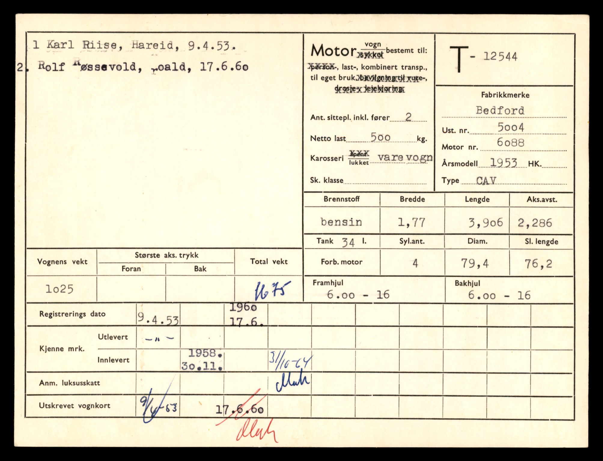 Møre og Romsdal vegkontor - Ålesund trafikkstasjon, AV/SAT-A-4099/F/Fe/L0034: Registreringskort for kjøretøy T 12500 - T 12652, 1927-1998, p. 800