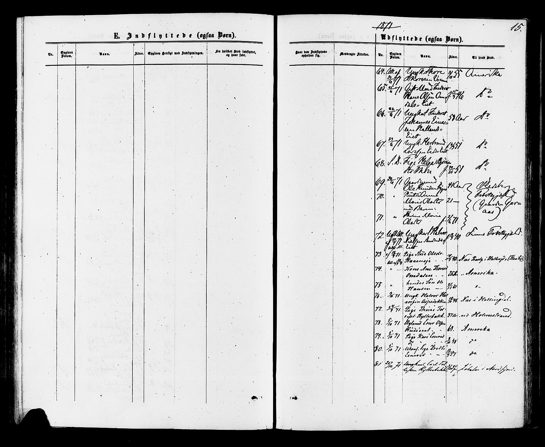 Nore kirkebøker, SAKO/A-238/F/Fa/L0004: Parish register (official) no. I 4, 1867-1877, p. 15