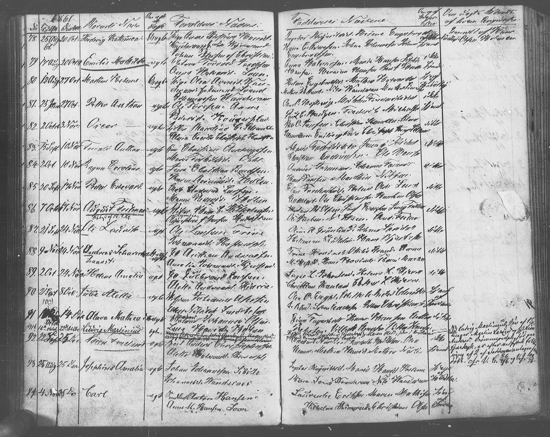 Vestby prestekontor Kirkebøker, SAO/A-10893/F/Fa/L0007: Parish register (official) no. I 7, 1850-1862, p. 75