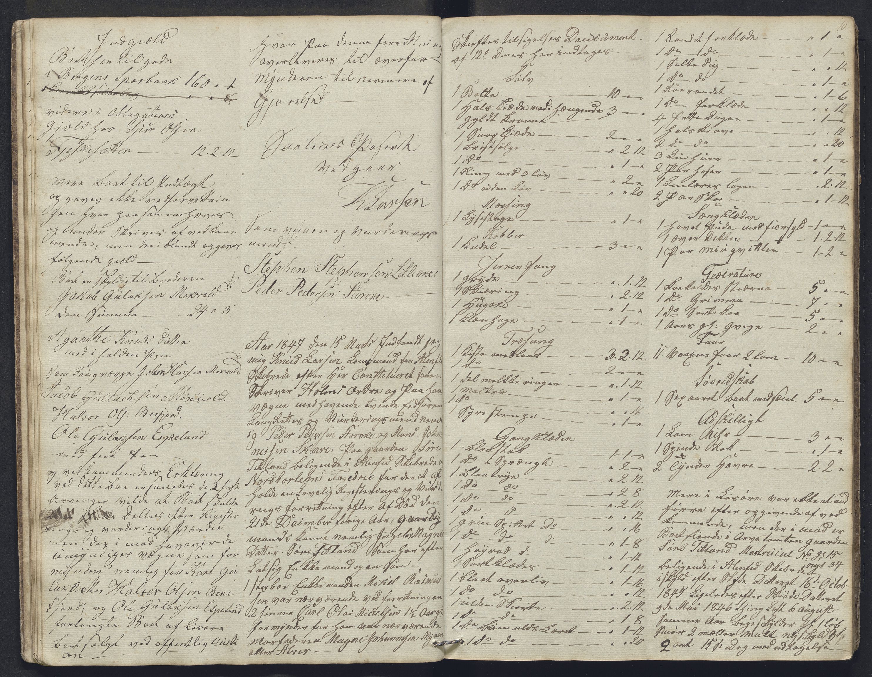 Nordhordland sorenskrivar, SAB/A-2901/1/H/Hb/L0003: Registreringsprotokollar, 1846-1852, p. 10