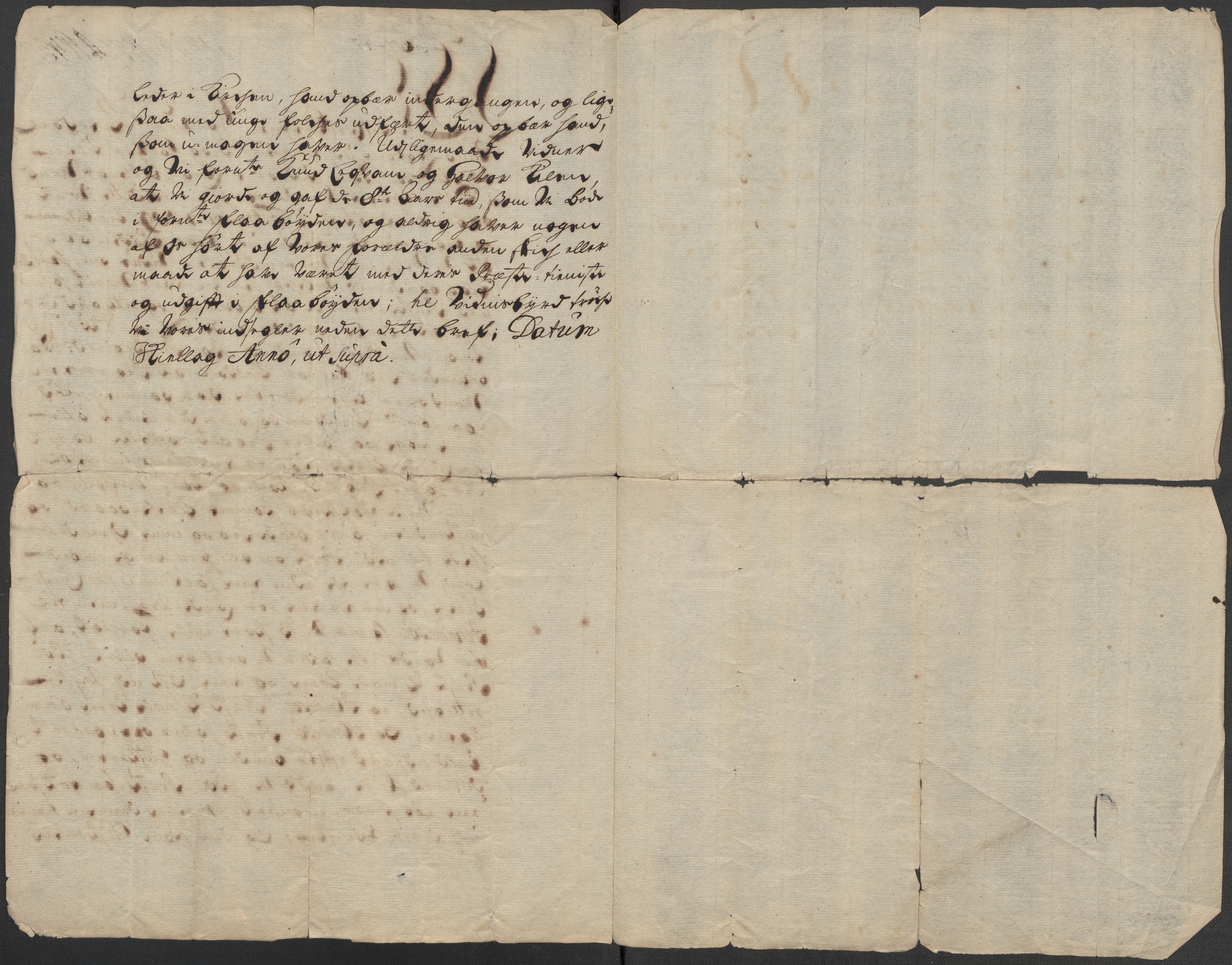 Riksarkivets diplomsamling, AV/RA-EA-5965/F15/L0027: Prestearkiv - Telemark, 1587-1738, p. 10