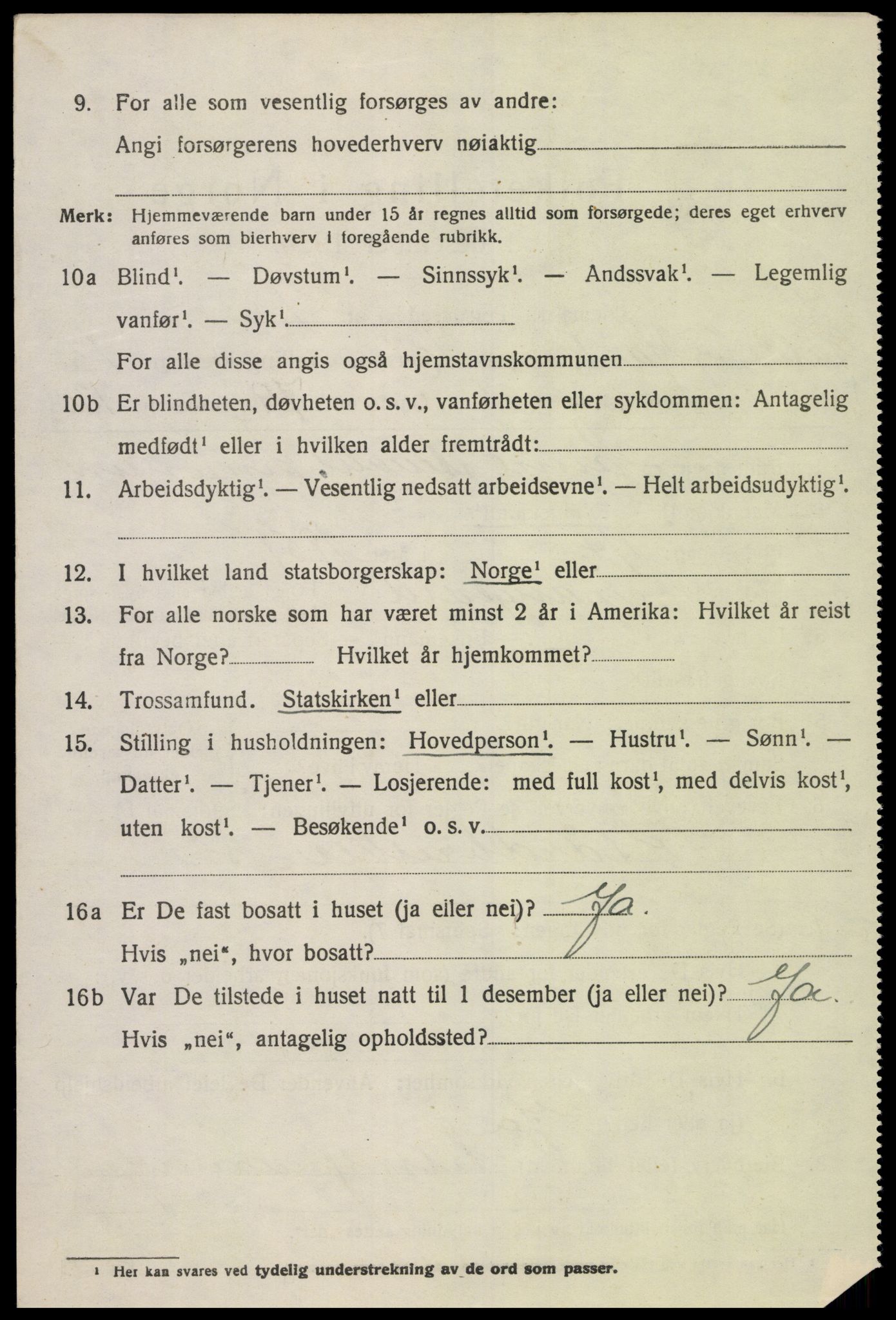 SAK, 1920 census for Halse og Harkmark, 1920, p. 7594