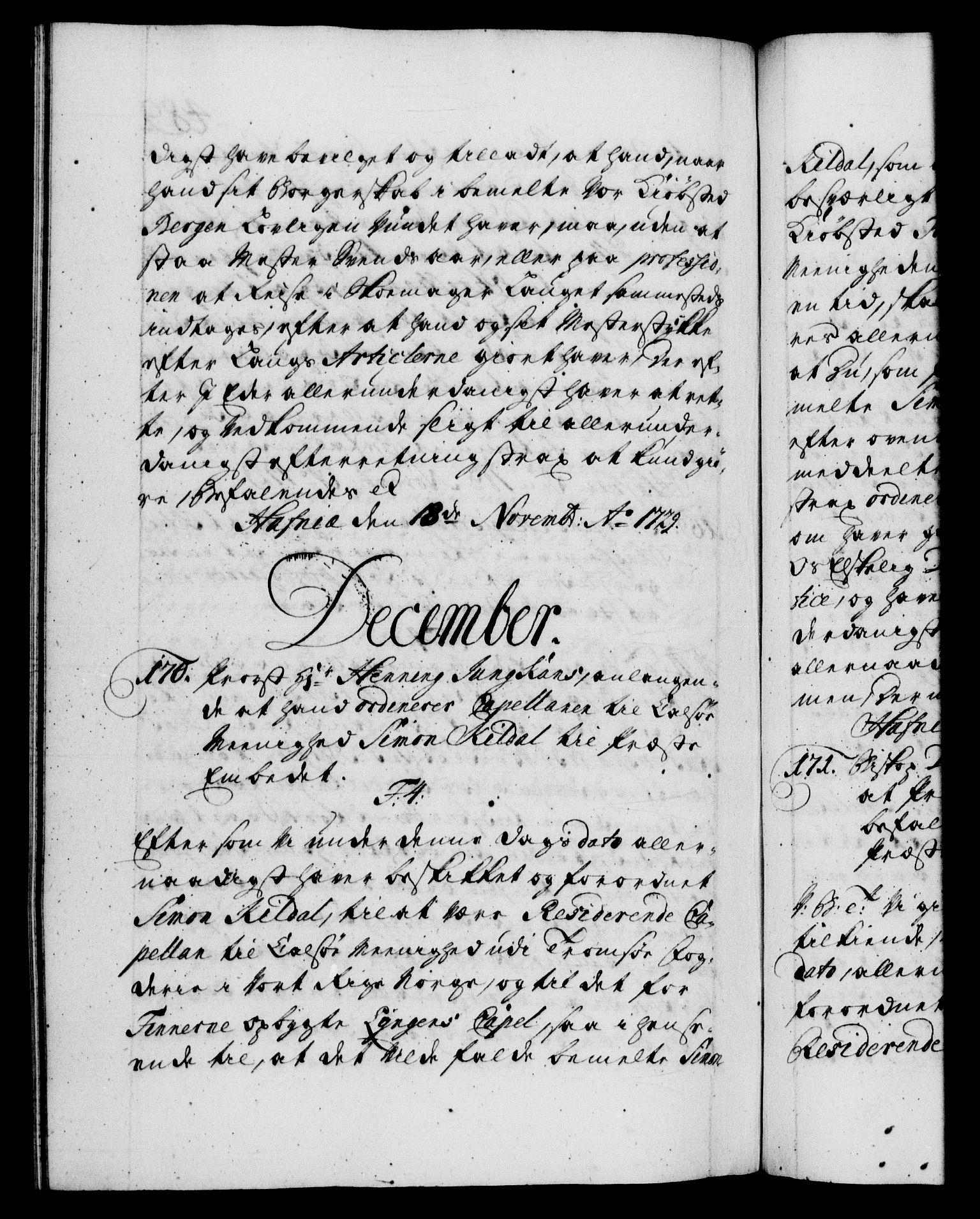 Danske Kanselli 1572-1799, RA/EA-3023/F/Fc/Fca/Fcab/L0024: Norske tegnelser, 1728-1730, p. 489b