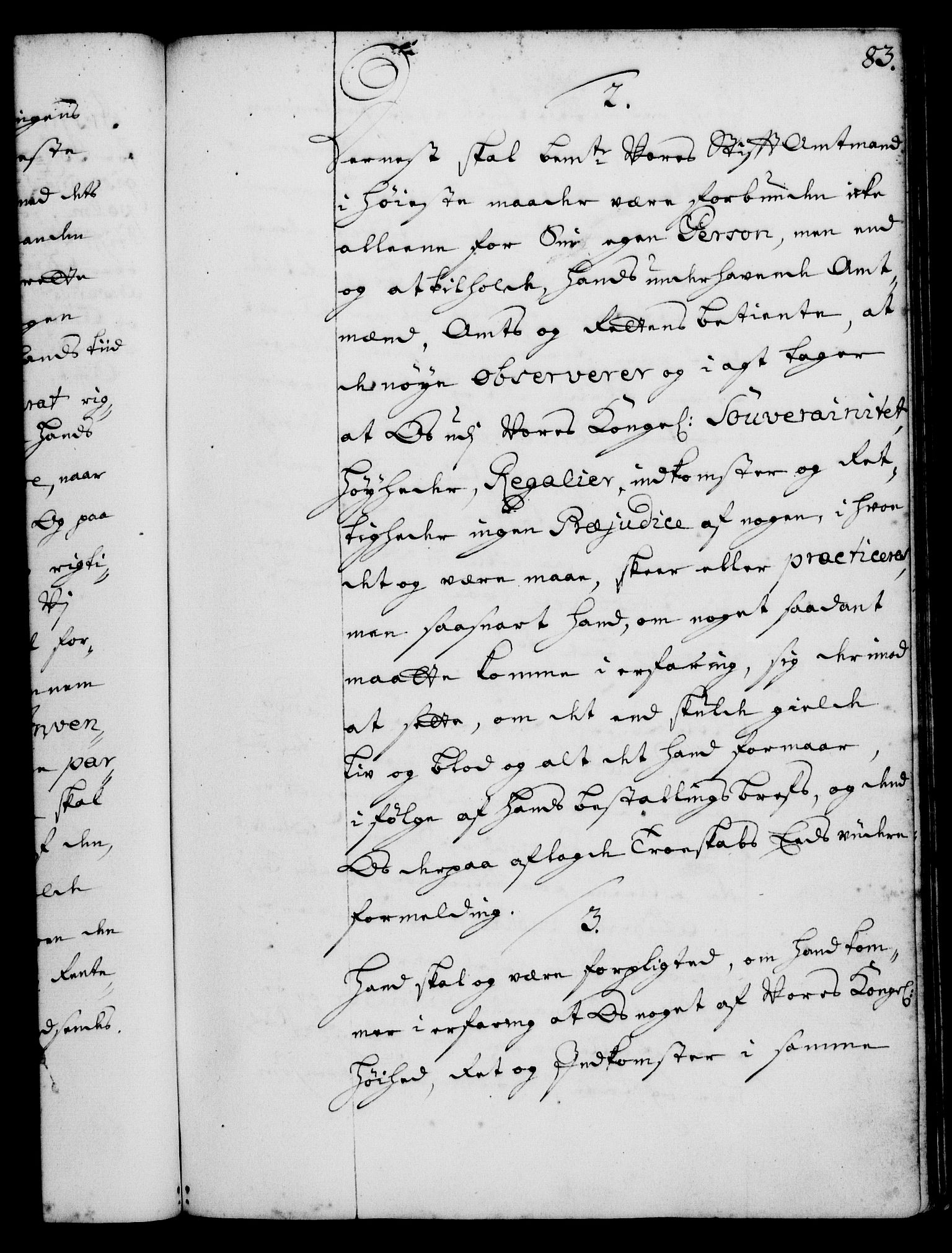 Rentekammeret, Kammerkanselliet, RA/EA-3111/G/Gg/Ggi/L0001: Norsk instruksjonsprotokoll med register (merket RK 53.34), 1720-1729, p. 83