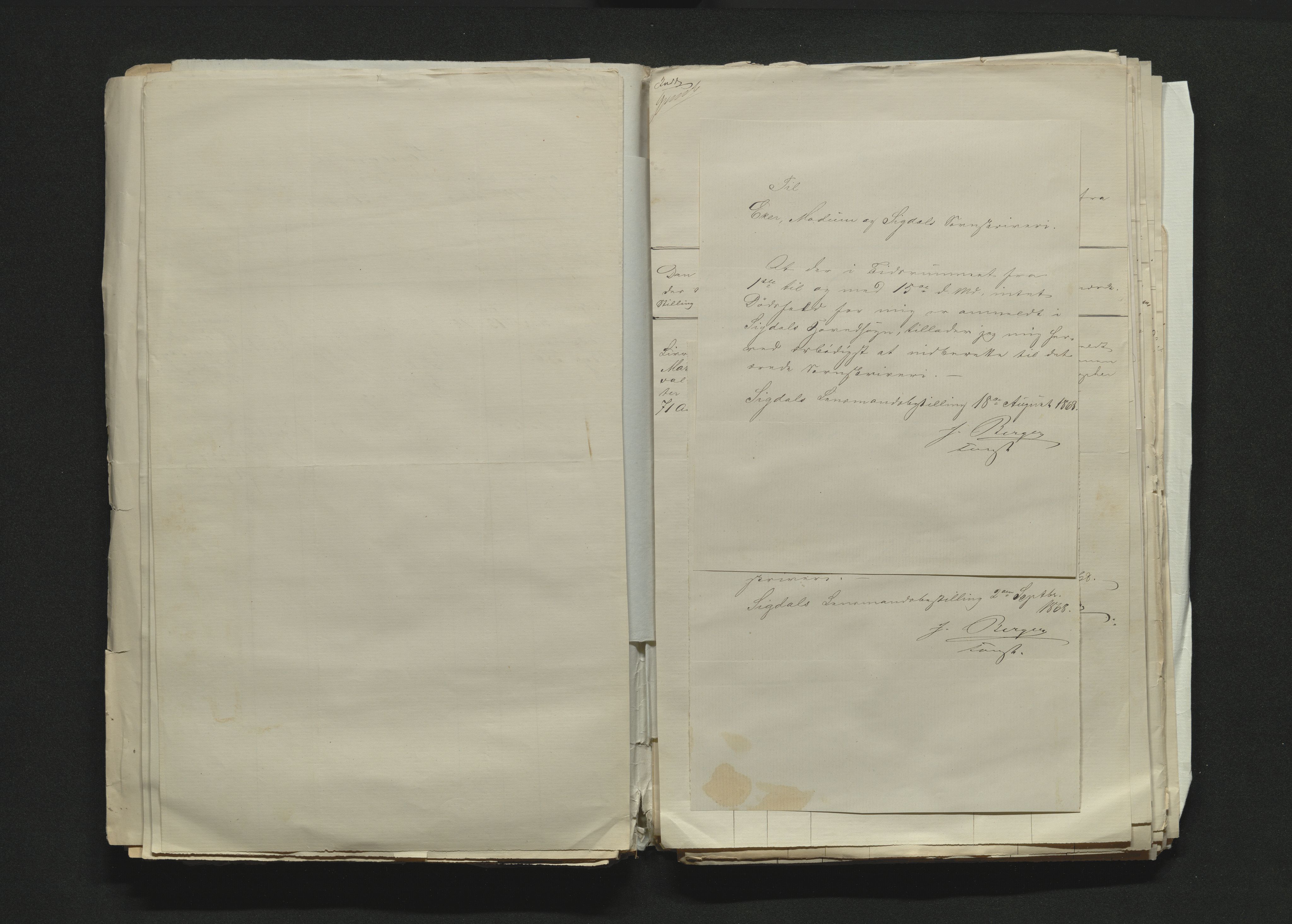 Eiker, Modum og Sigdal sorenskriveri, AV/SAKO-A-123/H/Ha/Hab/L0012: Dødsfallsmeldinger, 1866-1869, p. 449