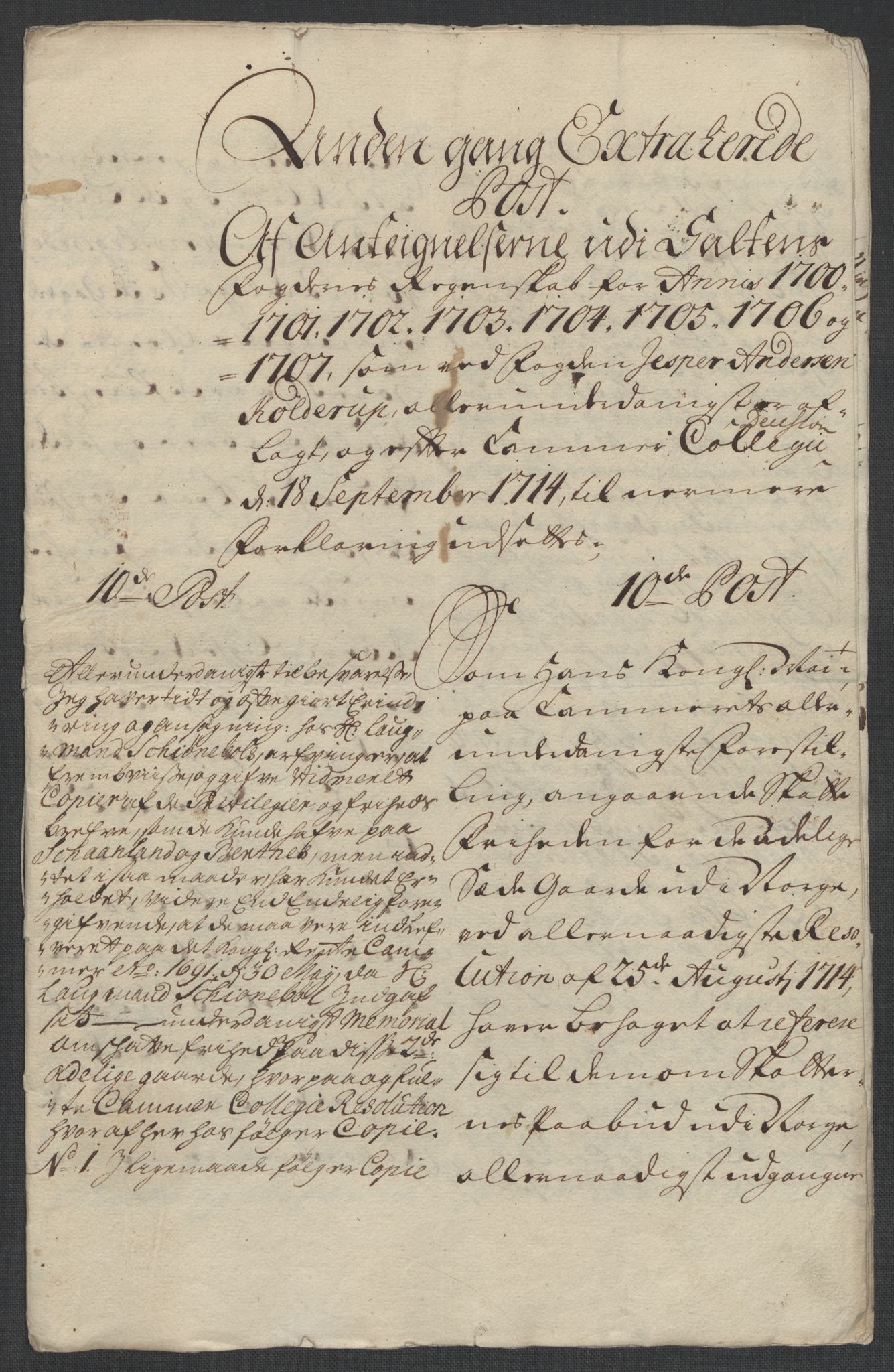 Rentekammeret inntil 1814, Reviderte regnskaper, Fogderegnskap, AV/RA-EA-4092/R66/L4581: Fogderegnskap Salten, 1707-1710, p. 167