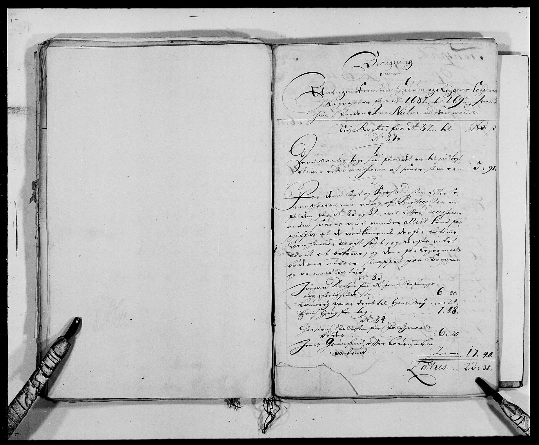 Rentekammeret inntil 1814, Reviderte regnskaper, Fogderegnskap, RA/EA-4092/R29/L1693: Fogderegnskap Hurum og Røyken, 1688-1693, p. 368