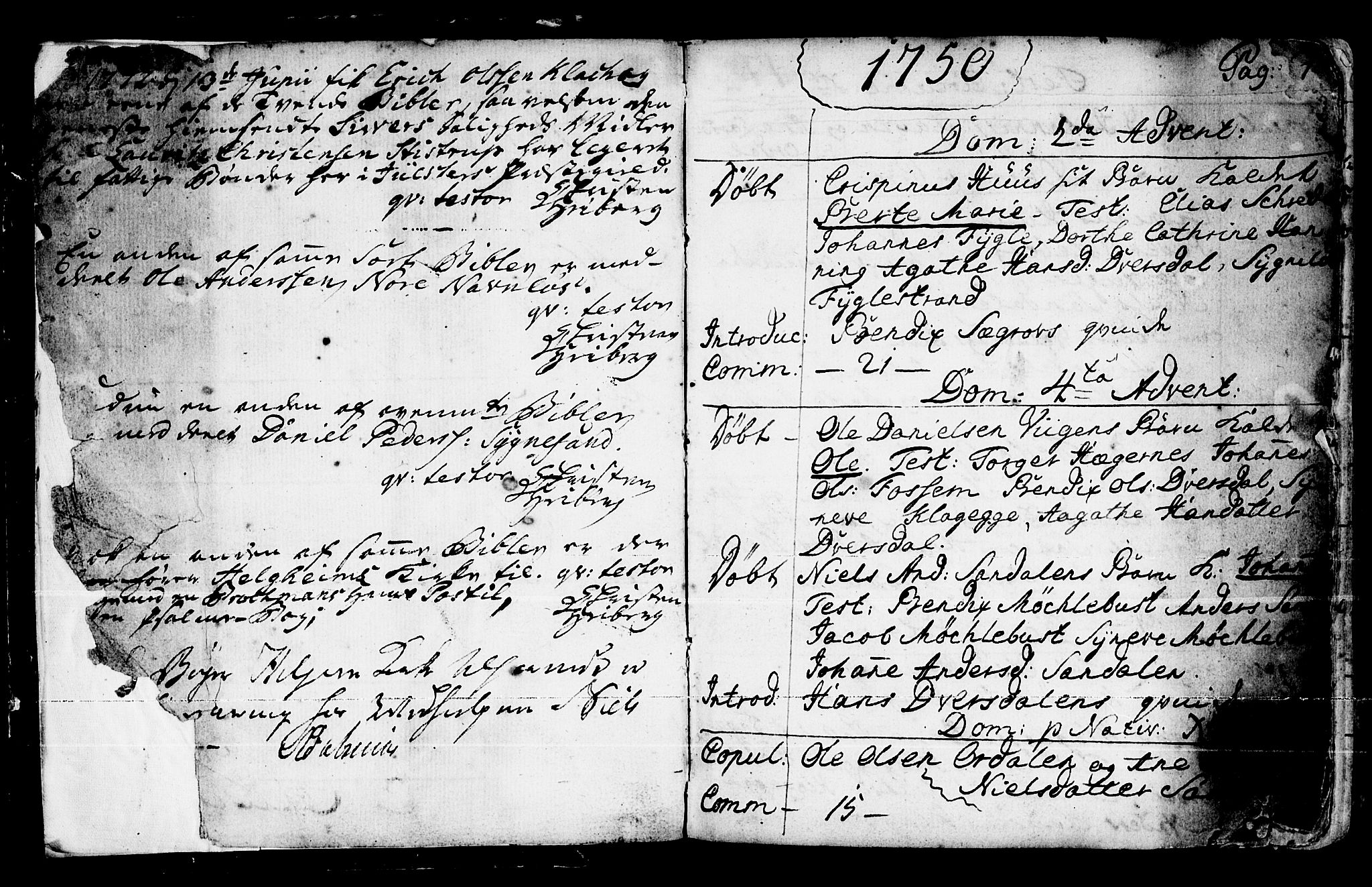 Jølster sokneprestembete, SAB/A-80701/H/Haa/Haaa/L0004: Parish register (official) no. A 4, 1749-1789