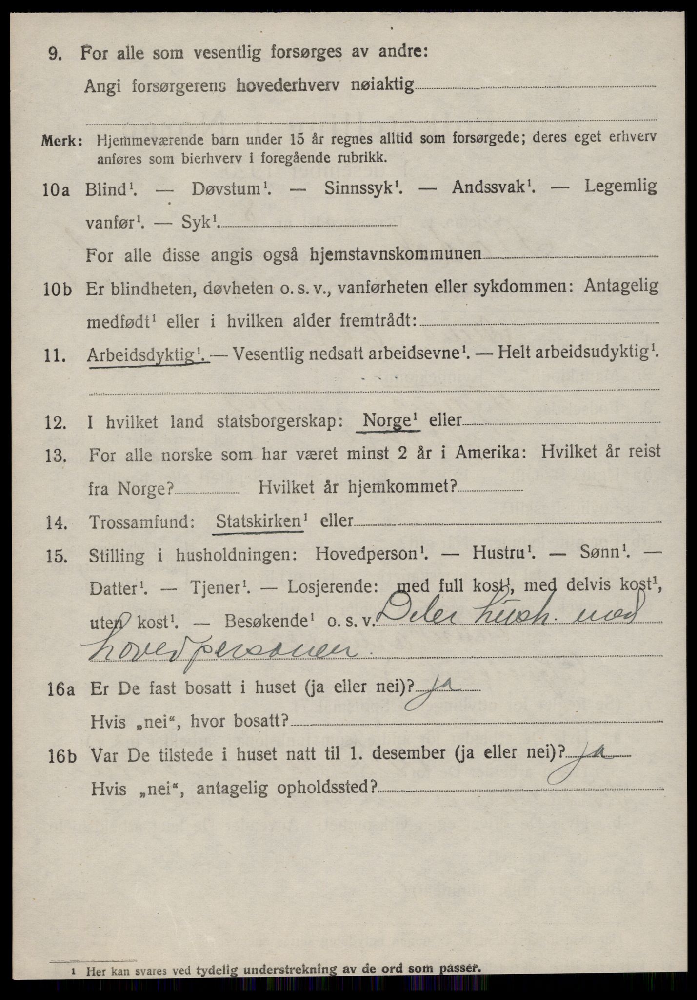 SAT, 1920 census for Stordal, 1920, p. 659