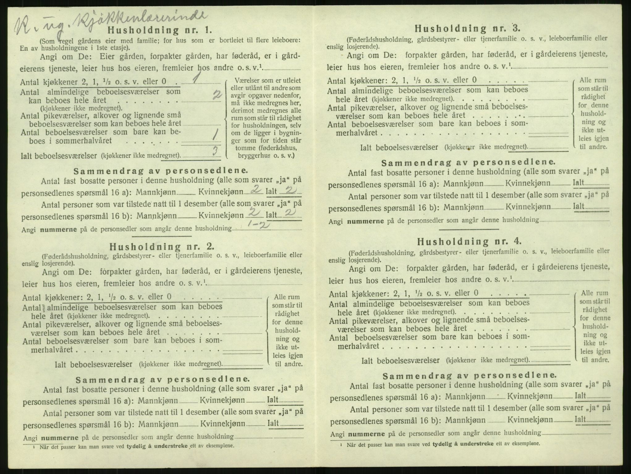 SAT, 1920 census for Ørskog, 1920, p. 419