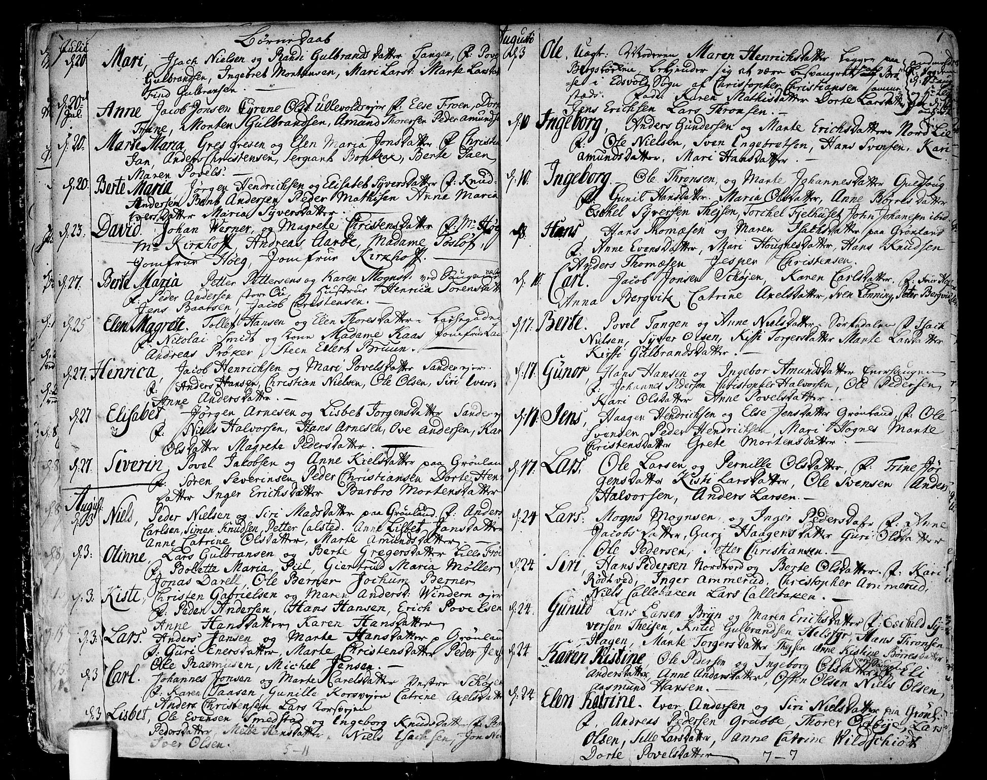 Aker prestekontor kirkebøker, AV/SAO-A-10861/F/L0009: Parish register (official) no. 9, 1765-1785, p. 7