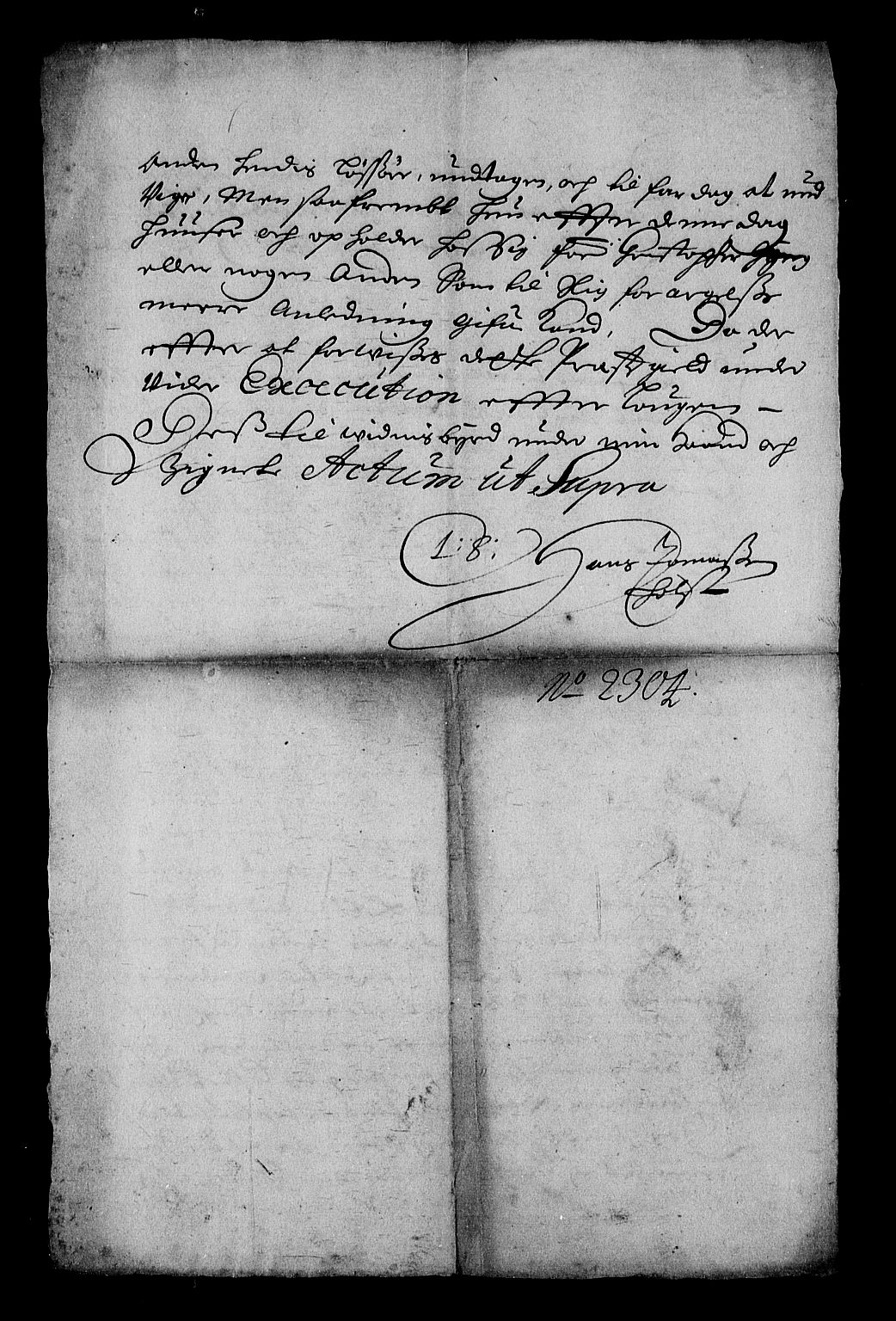 Stattholderembetet 1572-1771, AV/RA-EA-2870/Af/L0003: Avskrifter av vedlegg til originale supplikker, nummerert i samsvar med supplikkbøkene, 1689-1691, p. 62