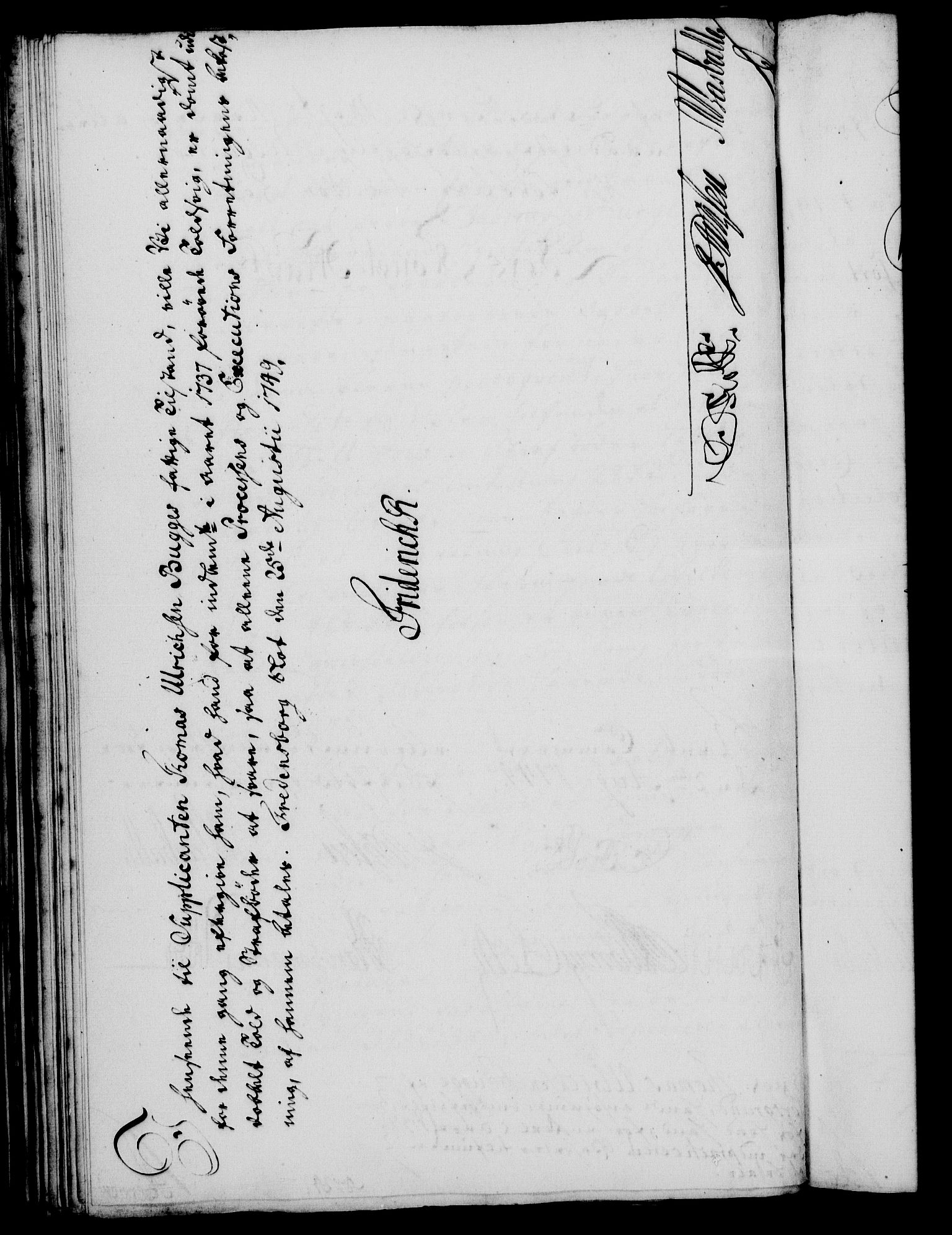 Rentekammeret, Kammerkanselliet, RA/EA-3111/G/Gf/Gfa/L0031: Norsk relasjons- og resolusjonsprotokoll (merket RK 52.31), 1749, p. 450