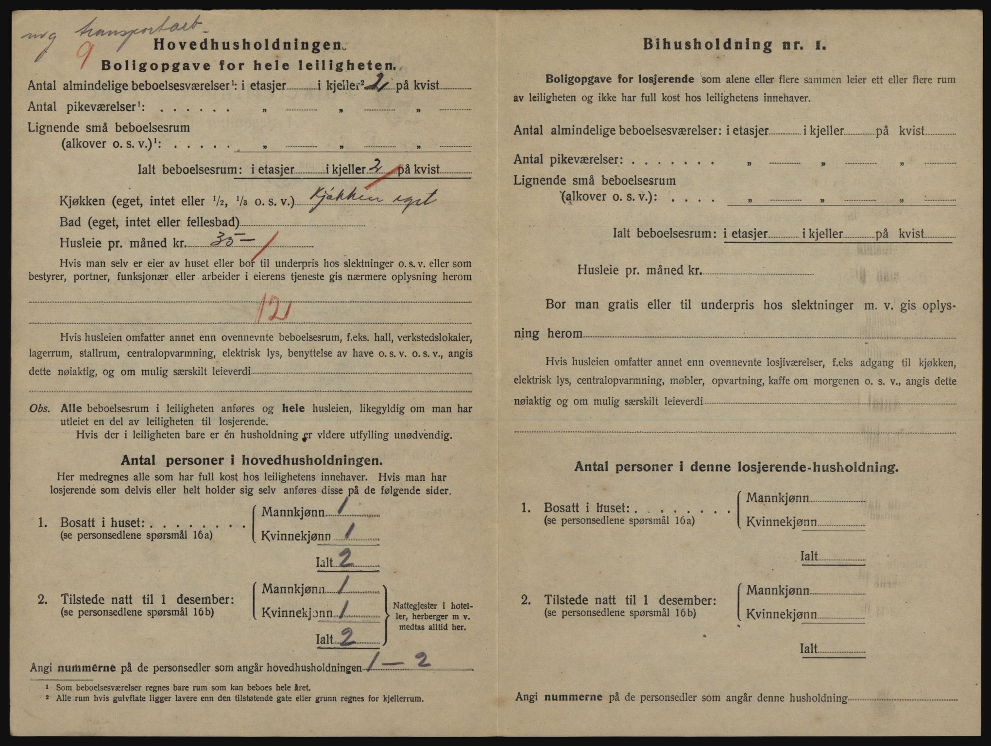 SATØ, 1920 census for Harstad, 1920, p. 1630