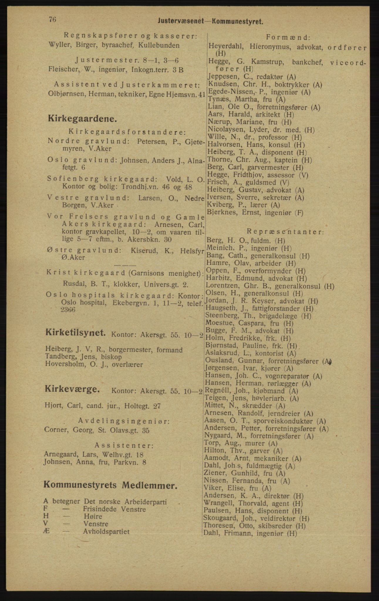 Kristiania/Oslo adressebok, PUBL/-, 1913, p. 78