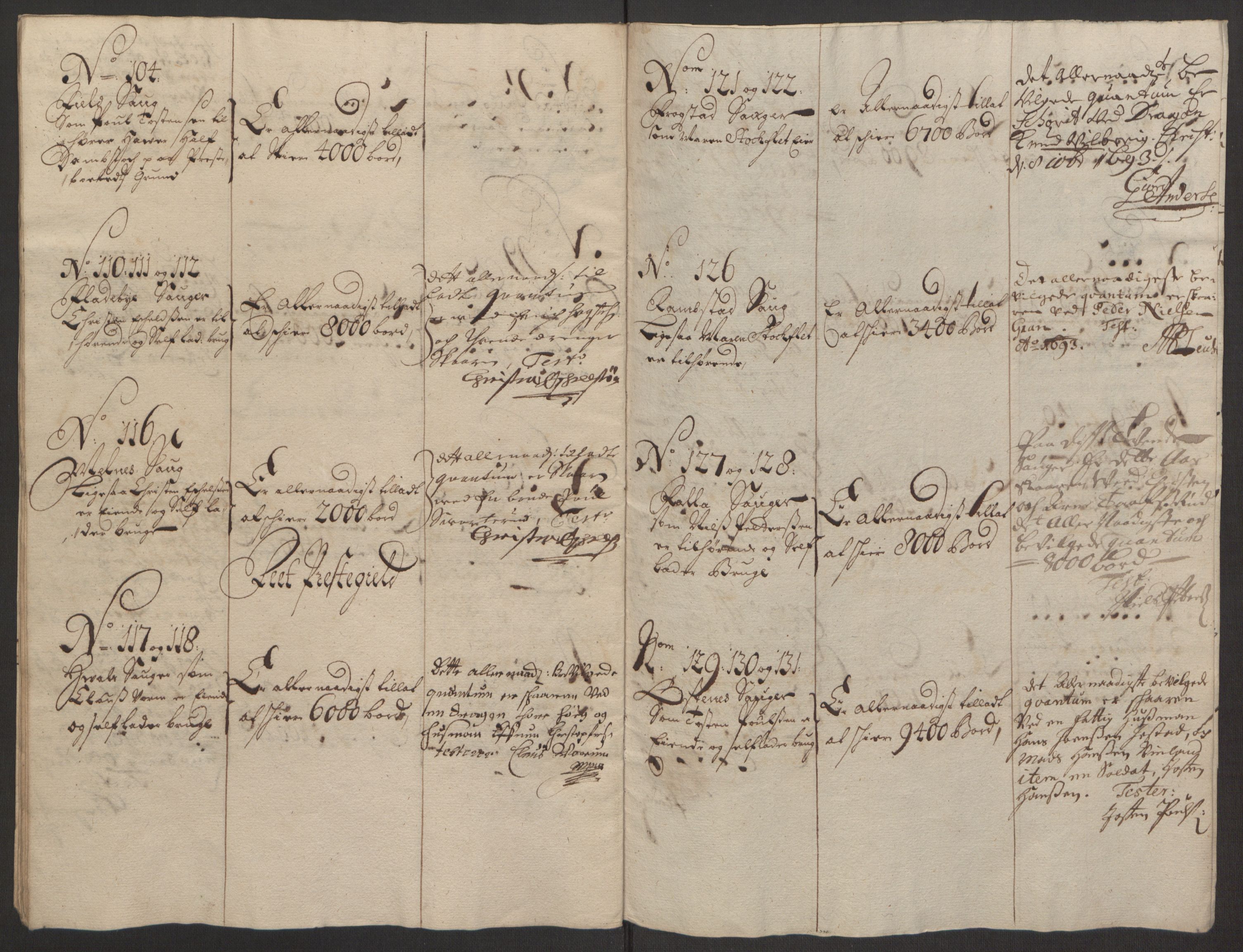 Rentekammeret inntil 1814, Reviderte regnskaper, Fogderegnskap, AV/RA-EA-4092/R11/L0578: Fogderegnskap Nedre Romerike, 1693, p. 187