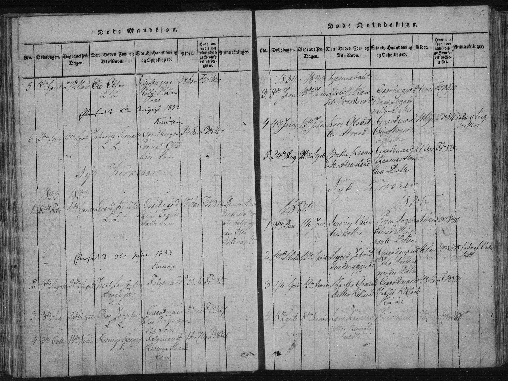 Vikedal sokneprestkontor, AV/SAST-A-101840/01/IV: Parish register (official) no. A 4, 1816-1850, p. 105