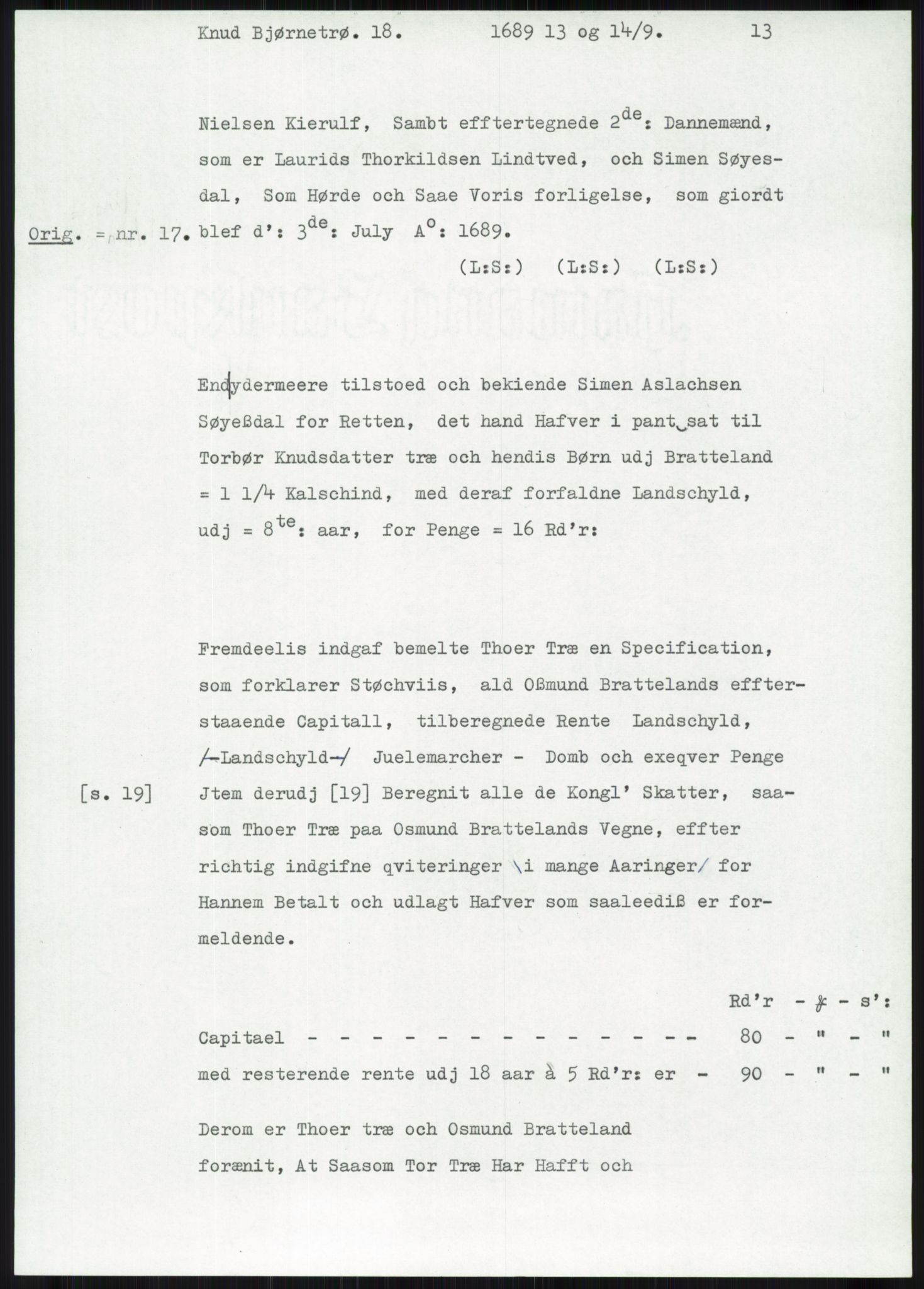 Samlinger til kildeutgivelse, Diplomavskriftsamlingen, AV/RA-EA-4053/H/Ha, p. 462