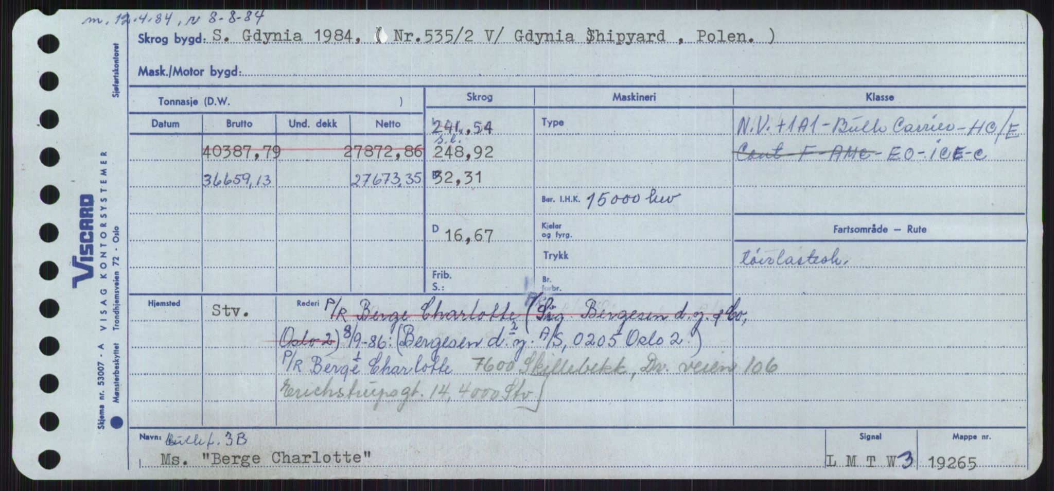 Sjøfartsdirektoratet med forløpere, Skipsmålingen, AV/RA-S-1627/H/Ha/L0001/0001: Fartøy, A-Eig / Fartøy A-Bjøn, p. 767