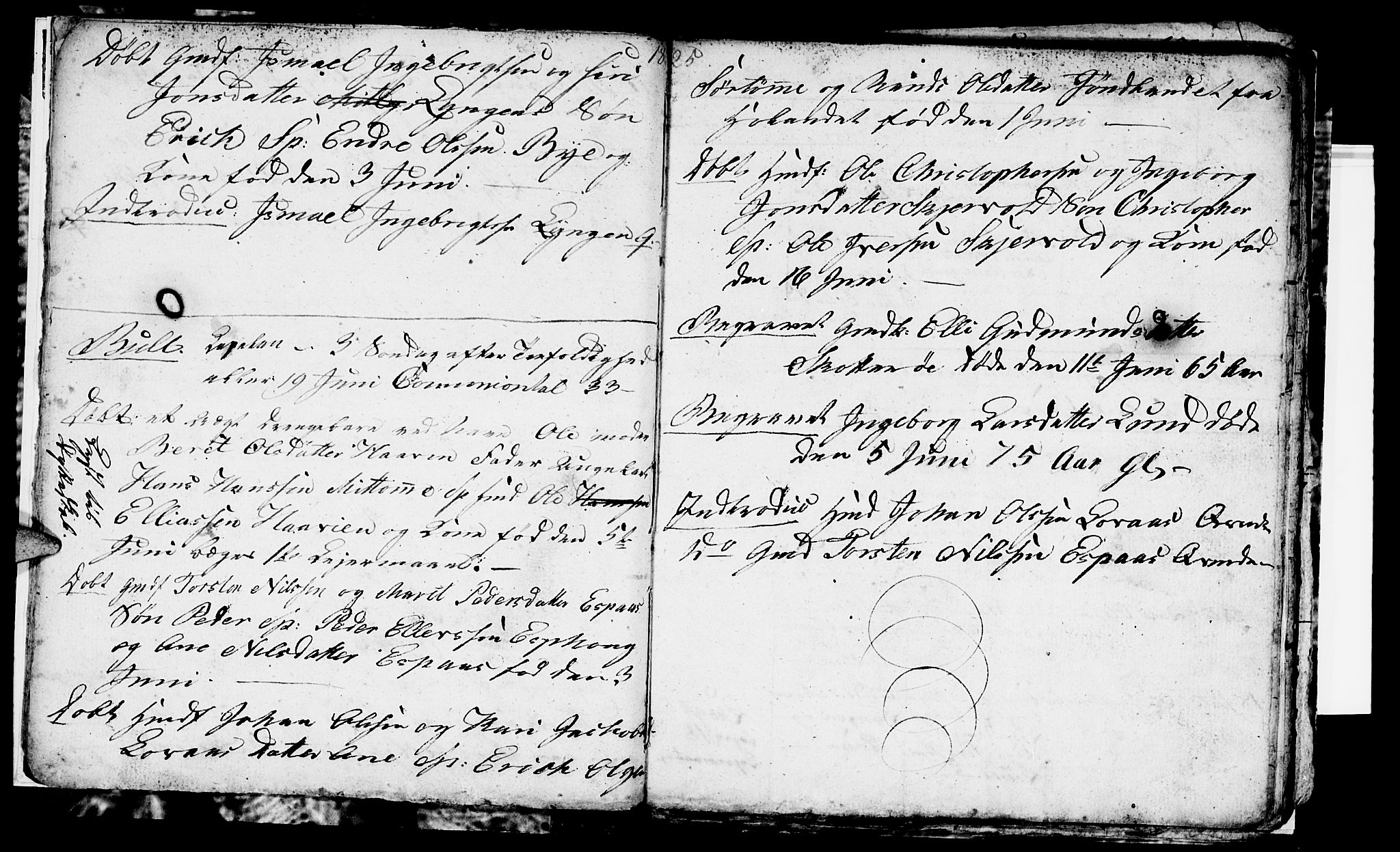 Ministerialprotokoller, klokkerbøker og fødselsregistre - Sør-Trøndelag, AV/SAT-A-1456/692/L1109: Parish register (copy) no. 692C04, 1825-1827