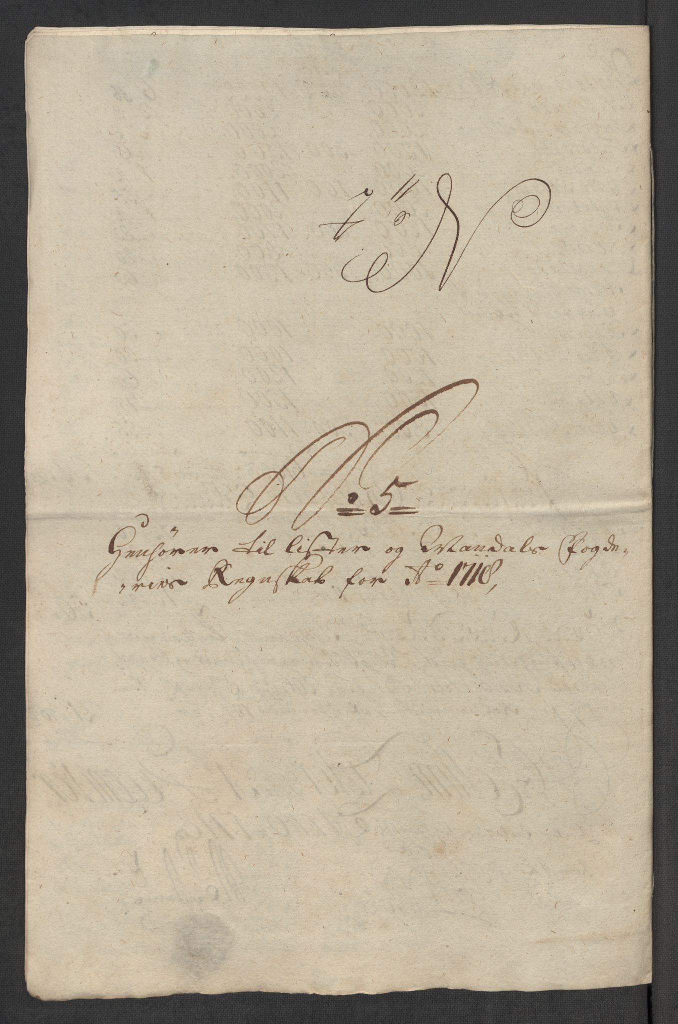 Rentekammeret inntil 1814, Reviderte regnskaper, Fogderegnskap, AV/RA-EA-4092/R43/L2563: Fogderegnskap Lista og Mandal, 1718, p. 51