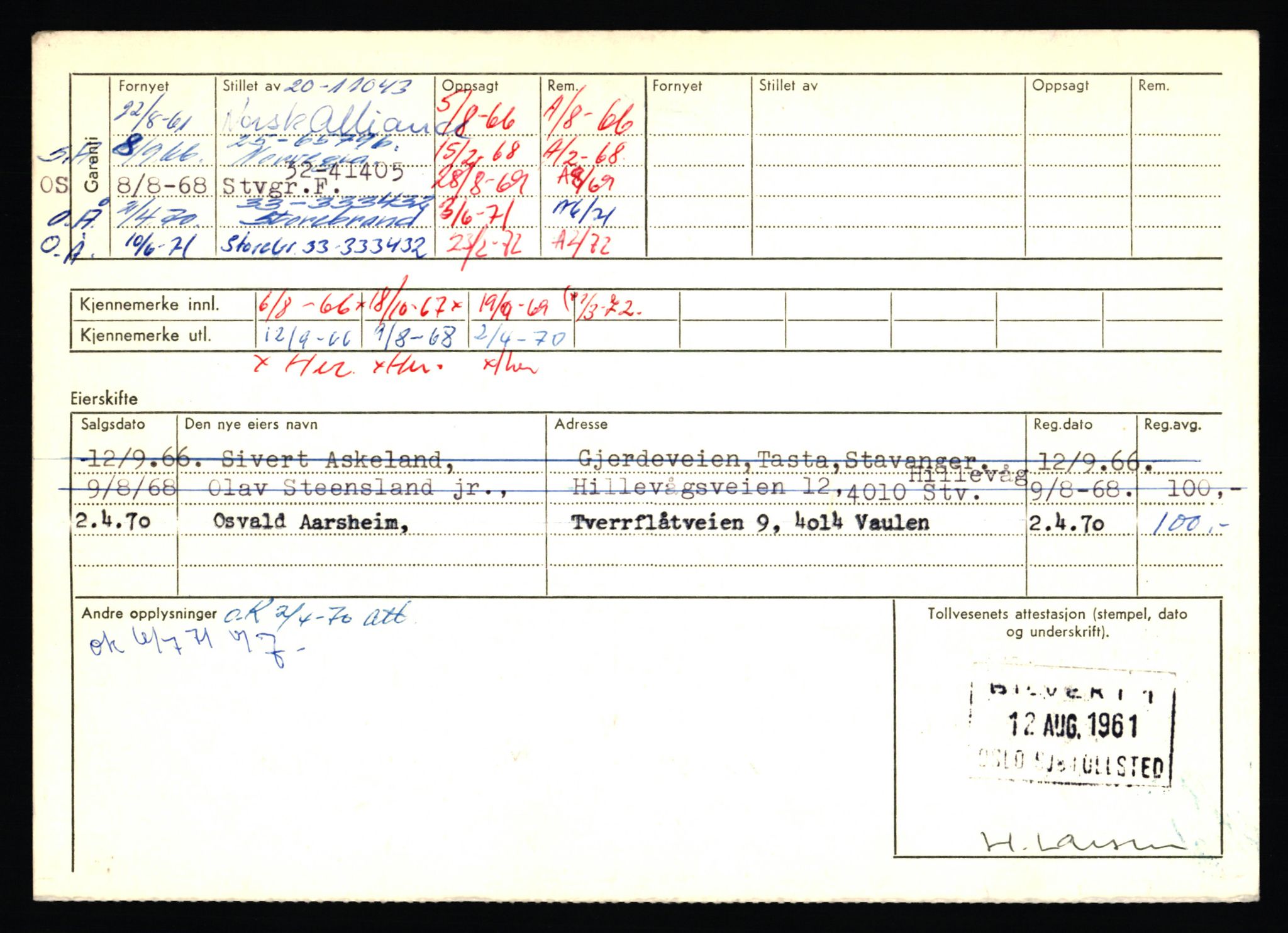 Stavanger trafikkstasjon, AV/SAST-A-101942/0/F/L0075: L-88800 - L-92499, 1930-1971, p. 1016