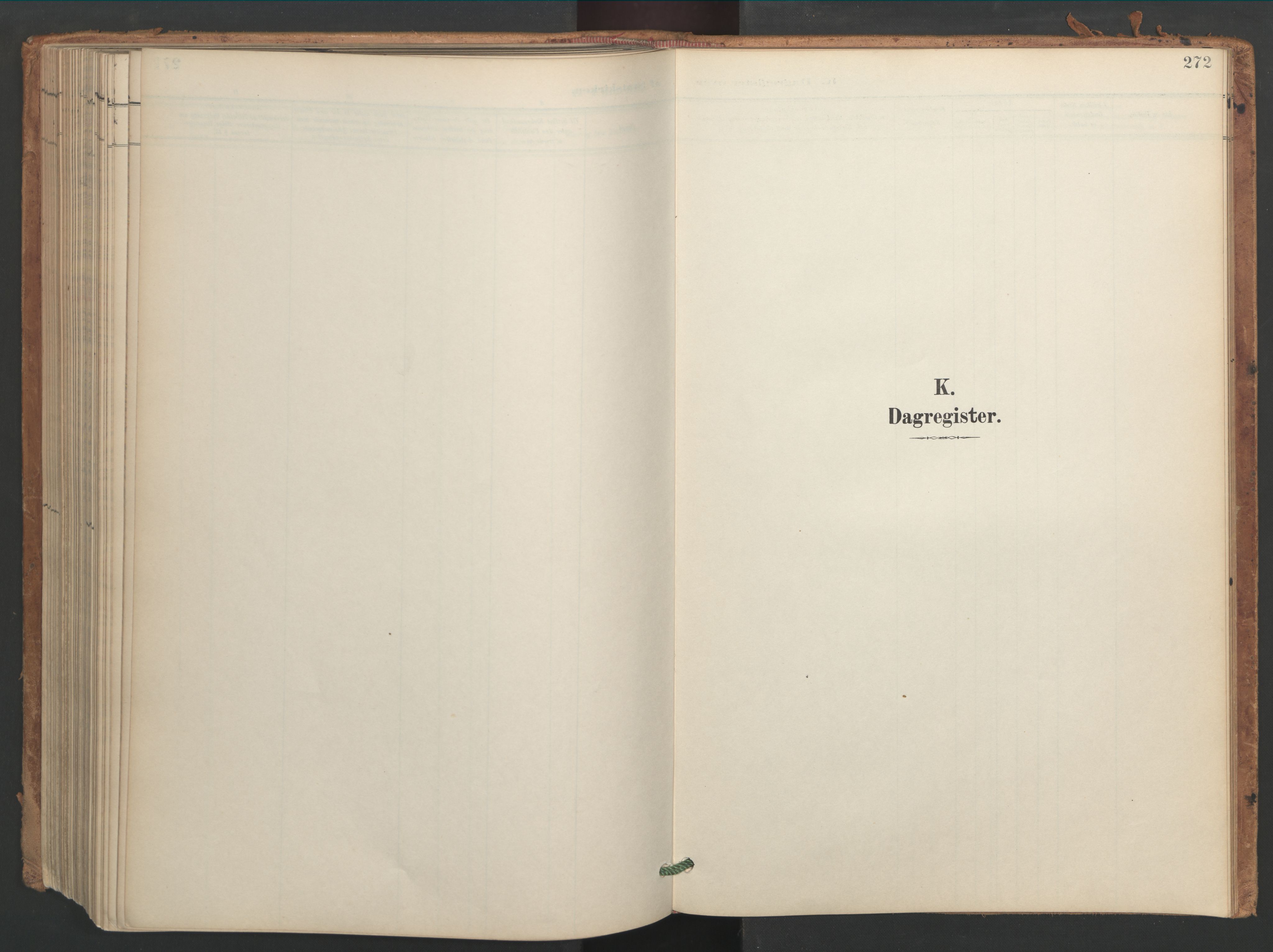 Ministerialprotokoller, klokkerbøker og fødselsregistre - Sør-Trøndelag, SAT/A-1456/656/L0693: Parish register (official) no. 656A02, 1894-1913, p. 272
