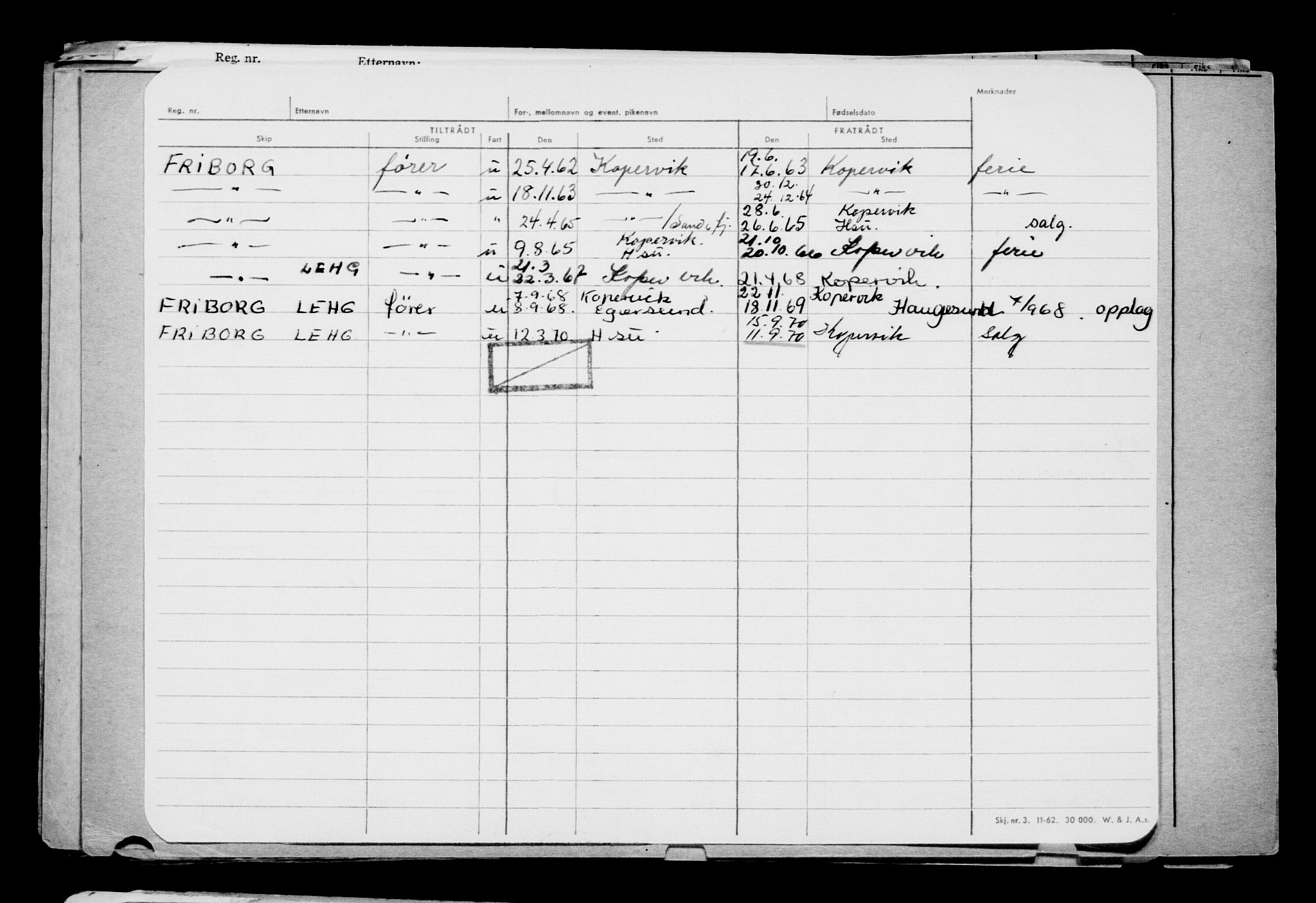 Direktoratet for sjømenn, RA/S-3545/G/Gb/L0115: Hovedkort, 1913, p. 583