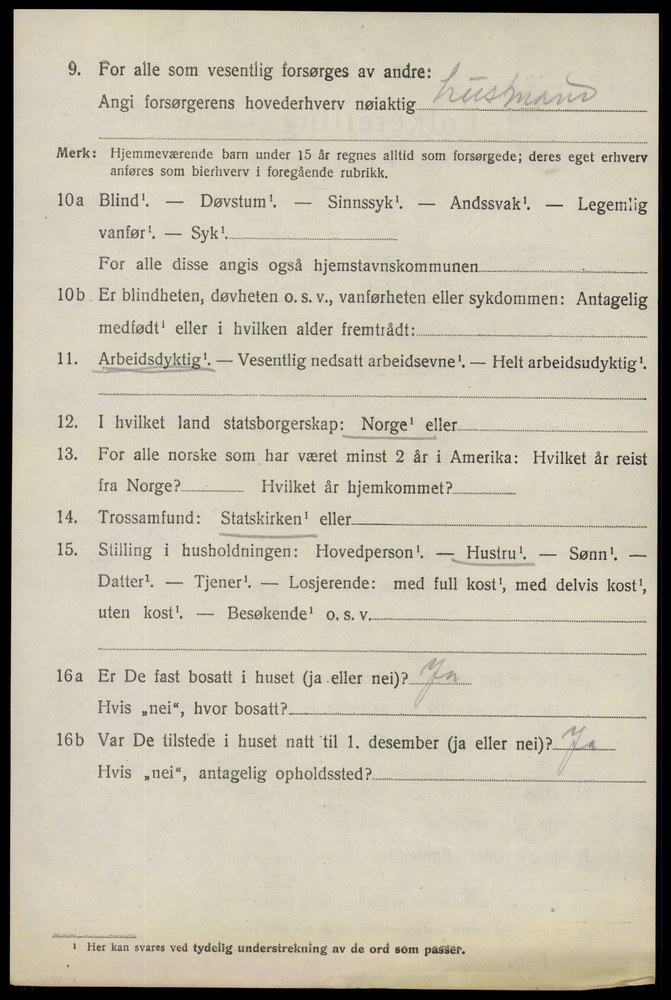SAO, 1920 census for Trøgstad, 1920, p. 2365