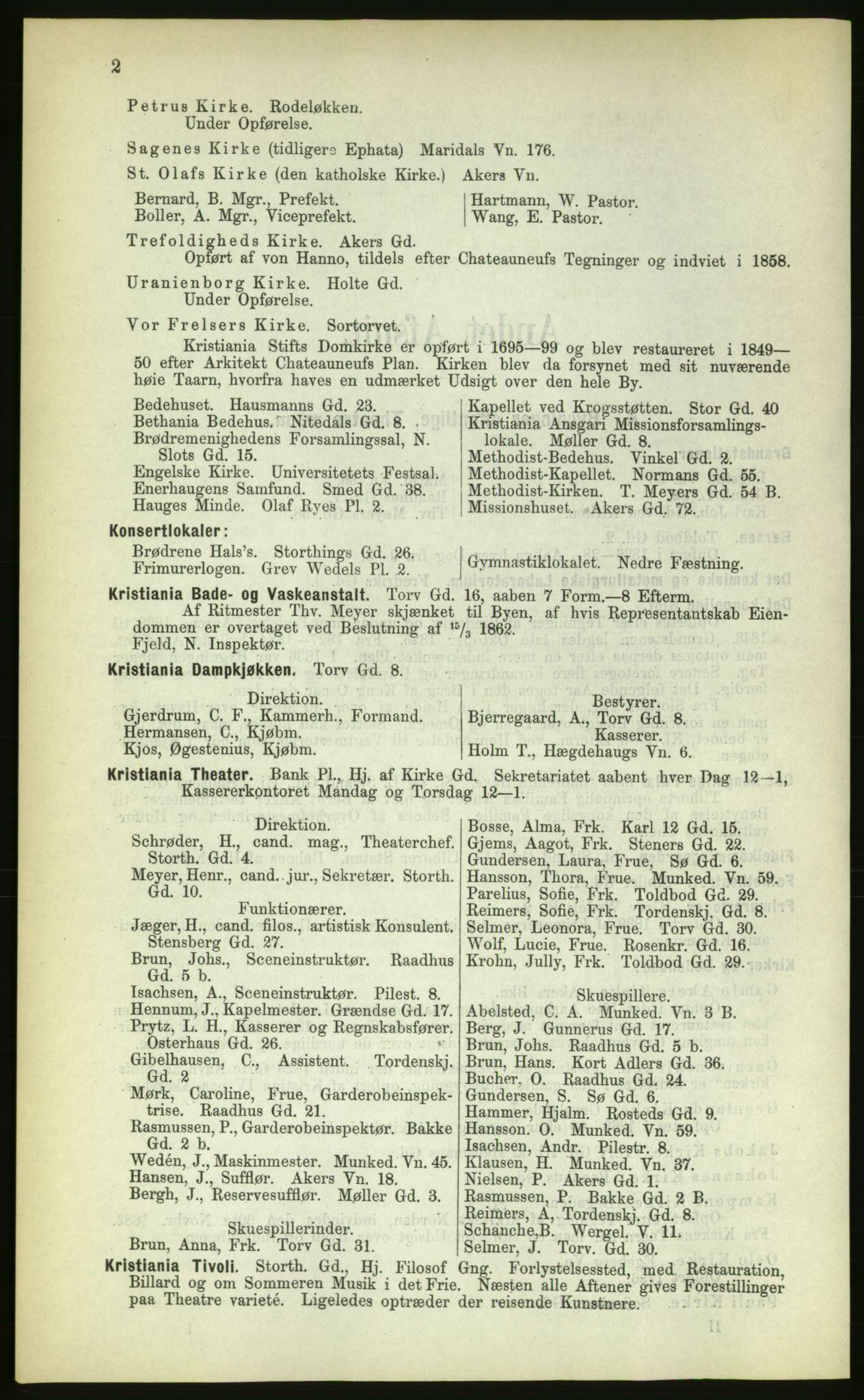 Kristiania/Oslo adressebok, PUBL/-, 1883, p. 2