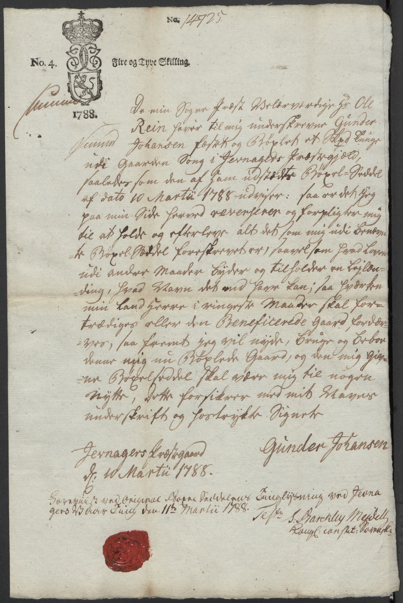 Riksarkivets diplomsamling, RA/EA-5965/F15/L0014: Prestearkiv - Oppland, 1696-1879, p. 154