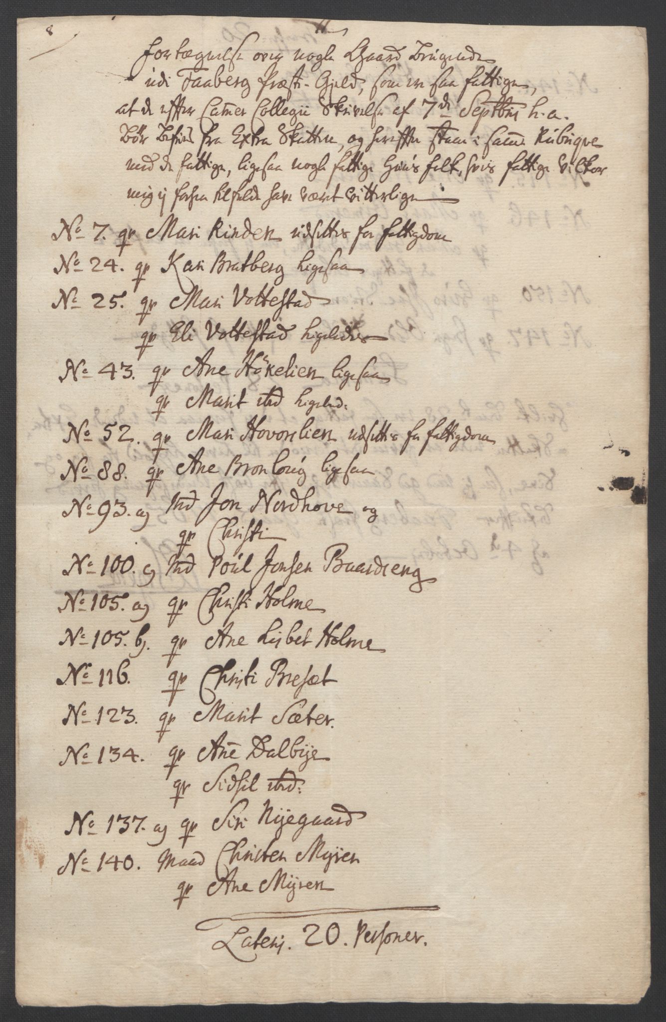 Rentekammeret inntil 1814, Reviderte regnskaper, Fogderegnskap, RA/EA-4092/R17/L1266: Ekstraskatten Gudbrandsdal, 1762-1766, p. 497