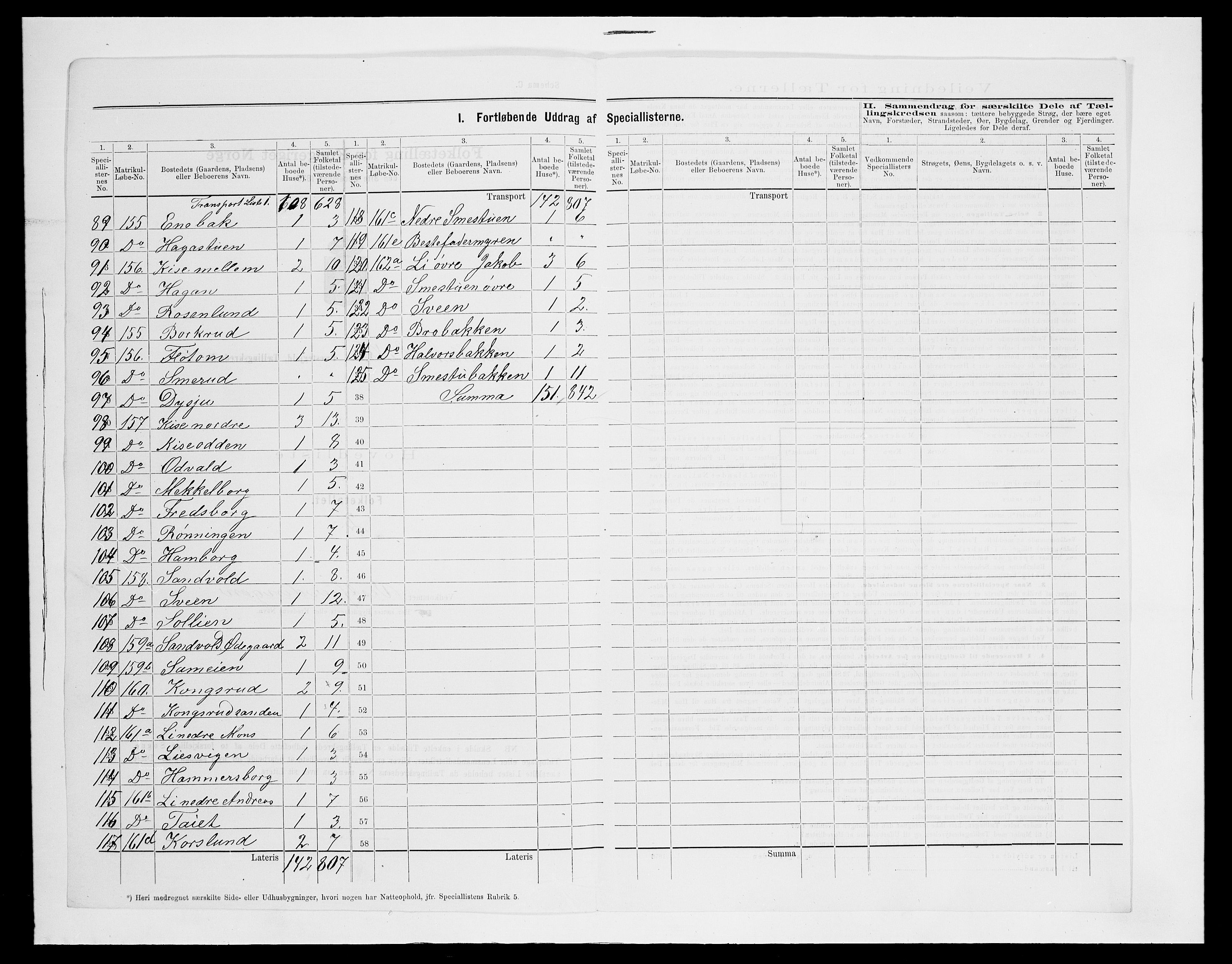 SAH, 1875 census for 0411P Nes, 1875, p. 42