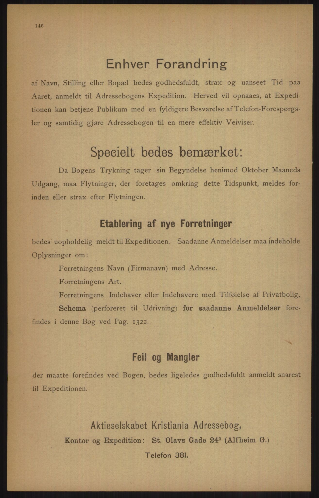 Kristiania/Oslo adressebok, PUBL/-, 1905, p. 146